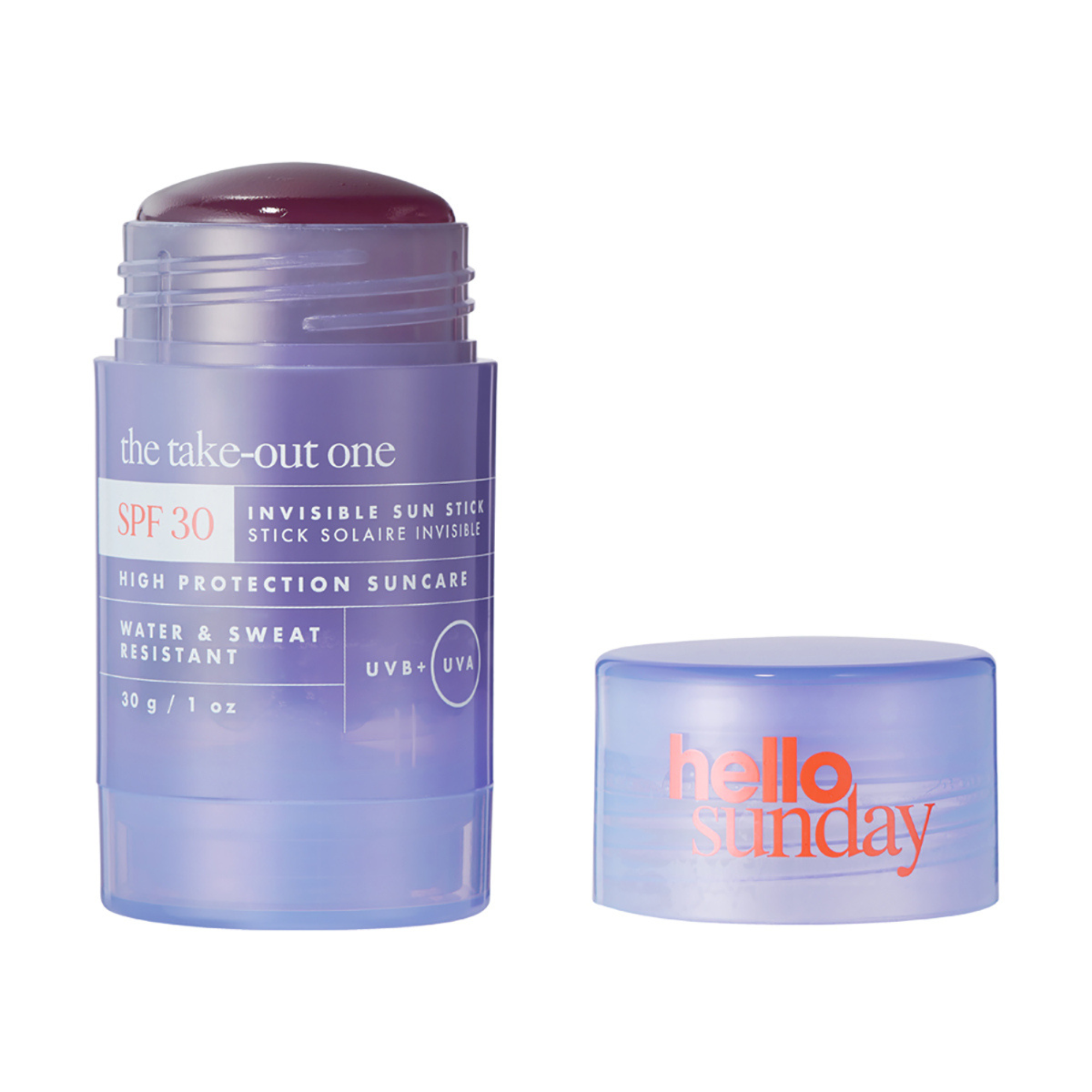 Hello Sunday Body Take-Out One Stick SPF 30 Hyaluron Duft