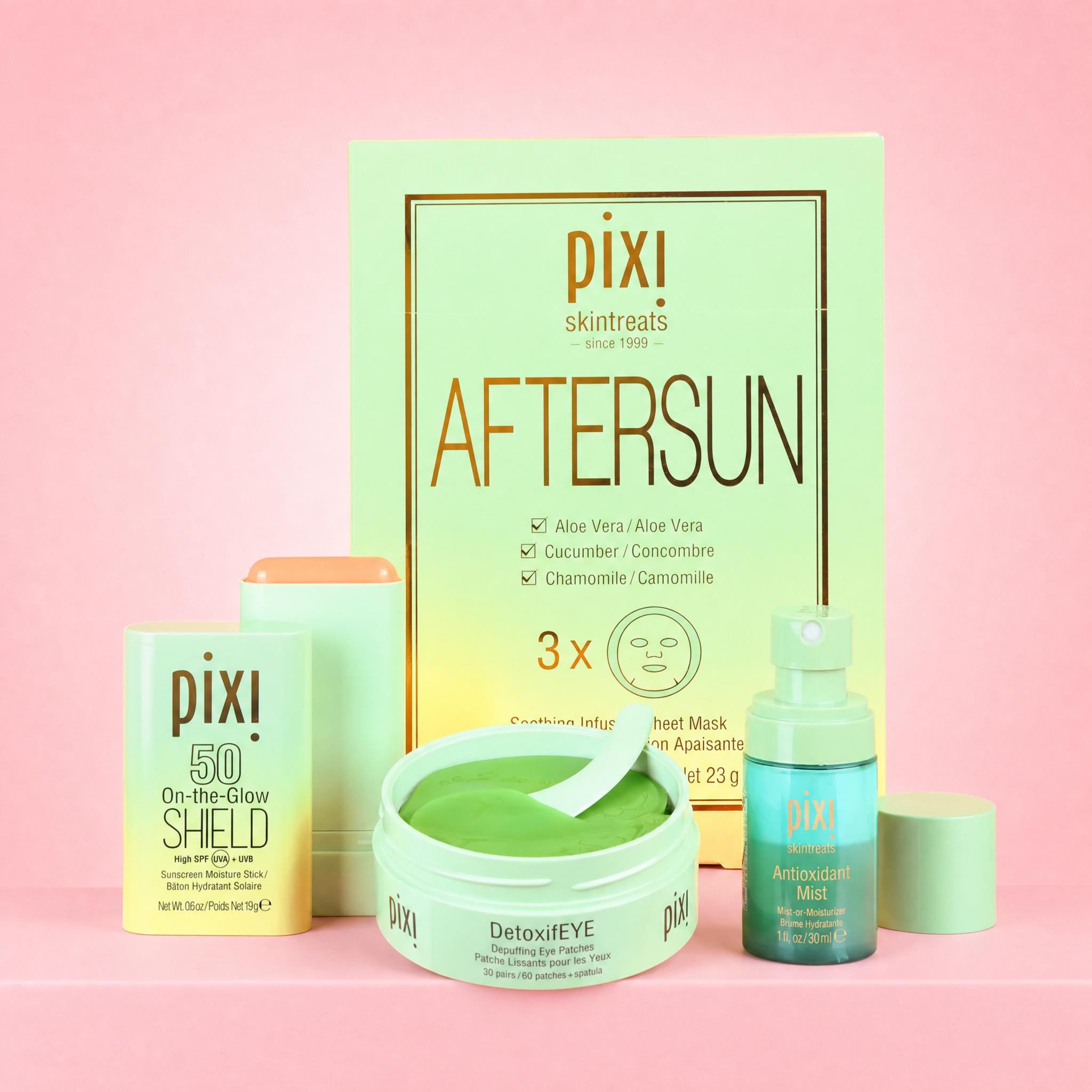 Pixi Glow Tonic Festival Glow-Ready Faves Pflegeset Tag und Nacht