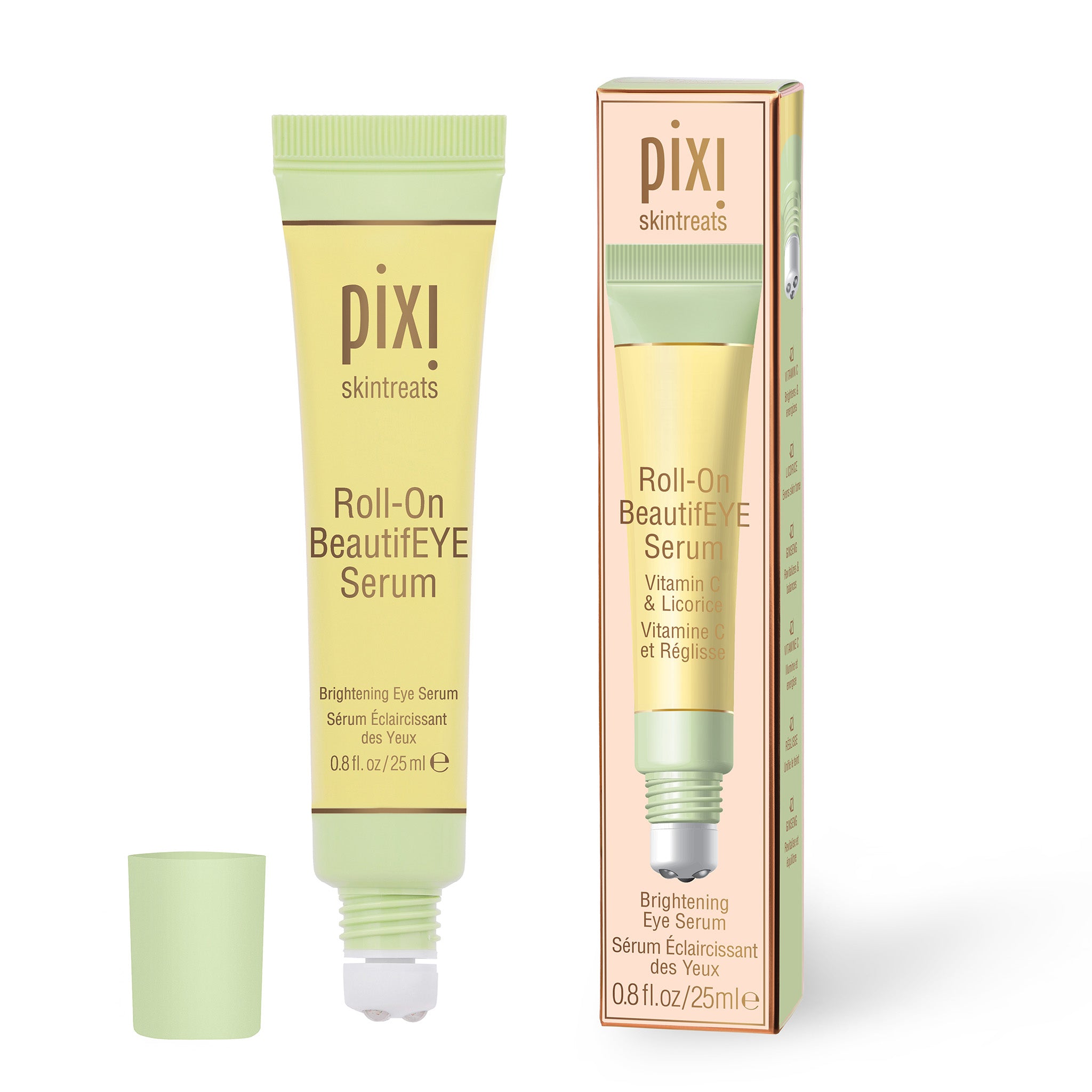 Pixi Eye Patches BeautifEYE Roll-On Augenserum kühlend Originalgröße