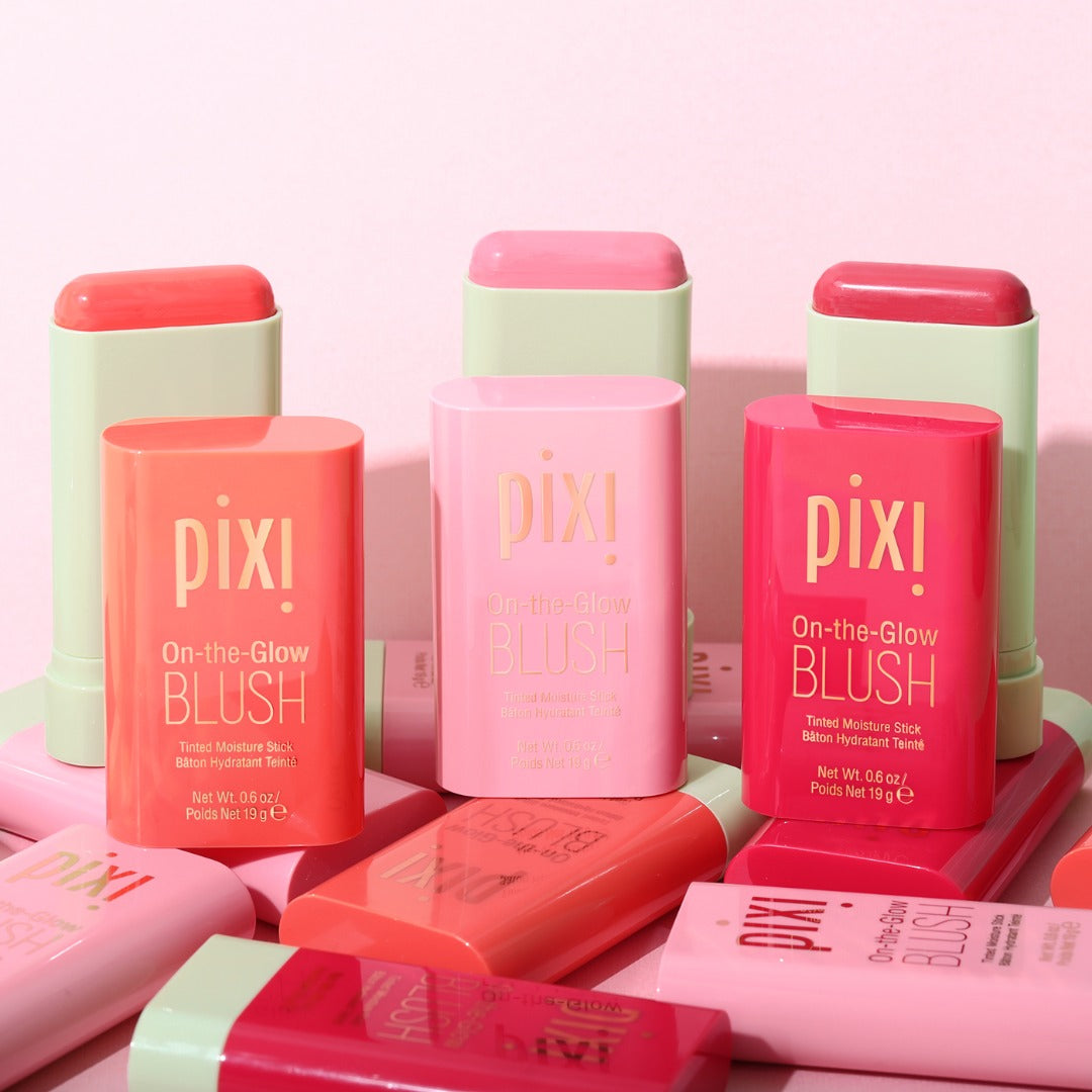 Pixi Makeup On-the-Glow Blush Trio Stift 3x mit Ginseng