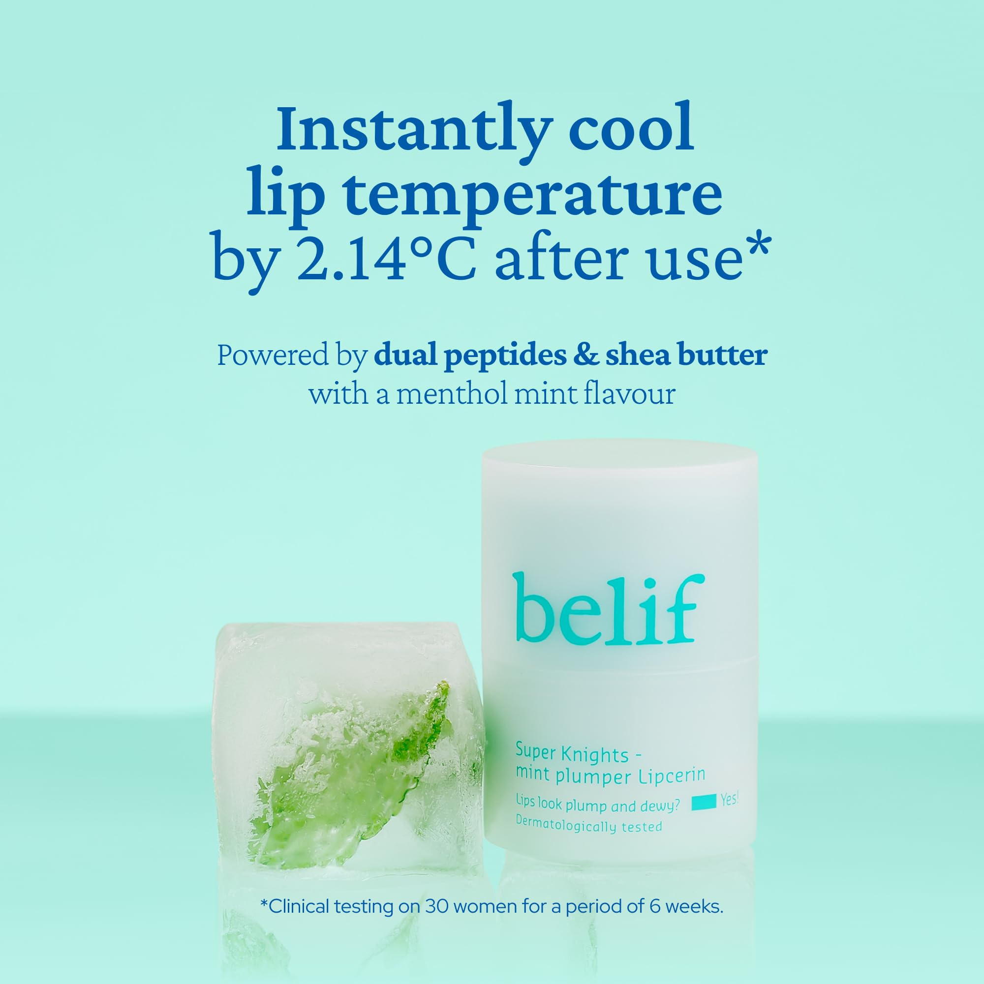 belif Super Knights Mint Plumper Lipcerin Lippenbalsam 15 ml