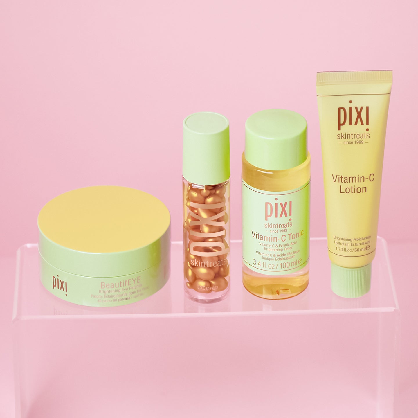 Pixi Vitamin-C Essentials Aufhellendes Set 4-teilig Glow