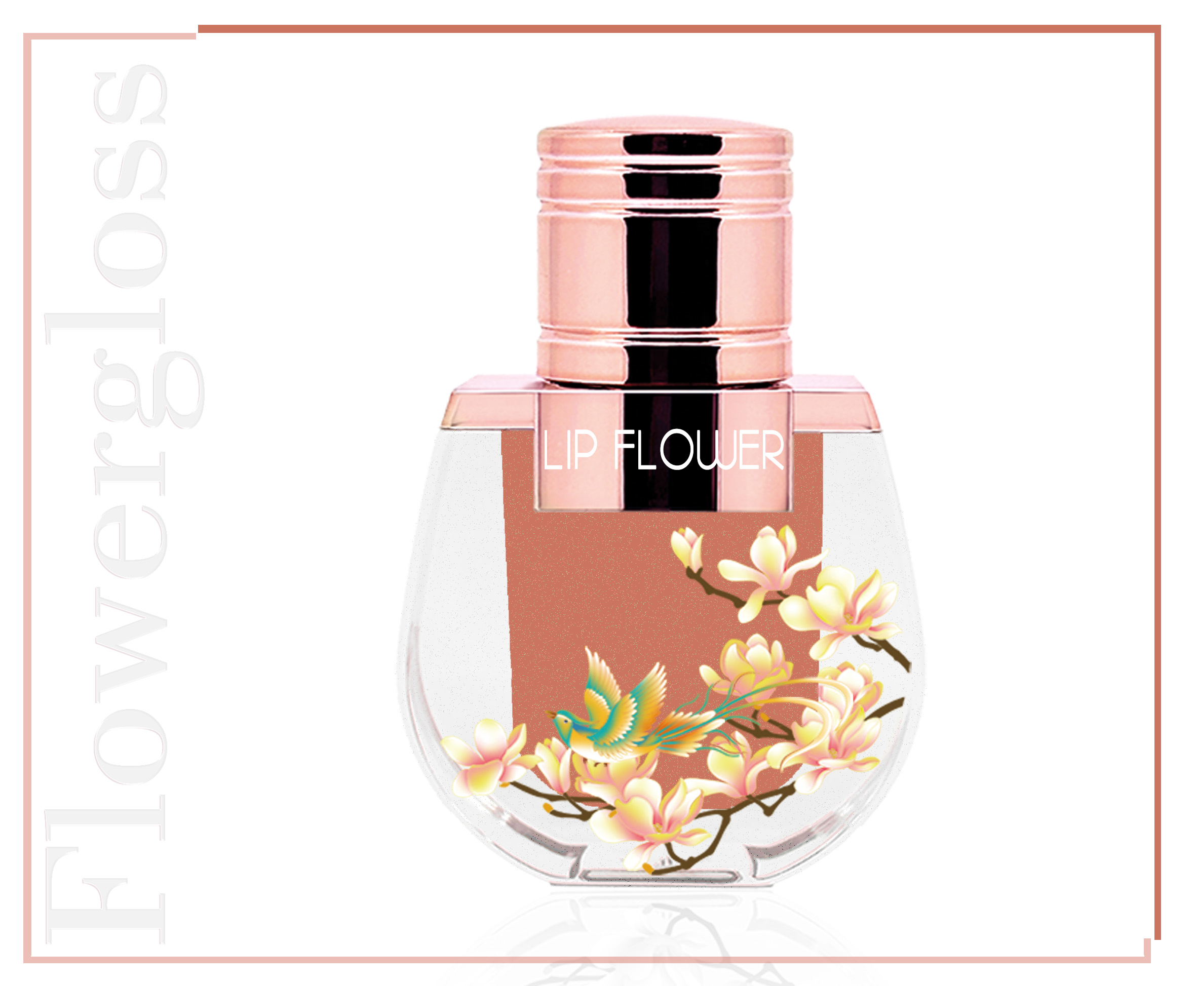 Shaoyun Flowergloss FG10 Frangipani Lipgloss Bronze vegan