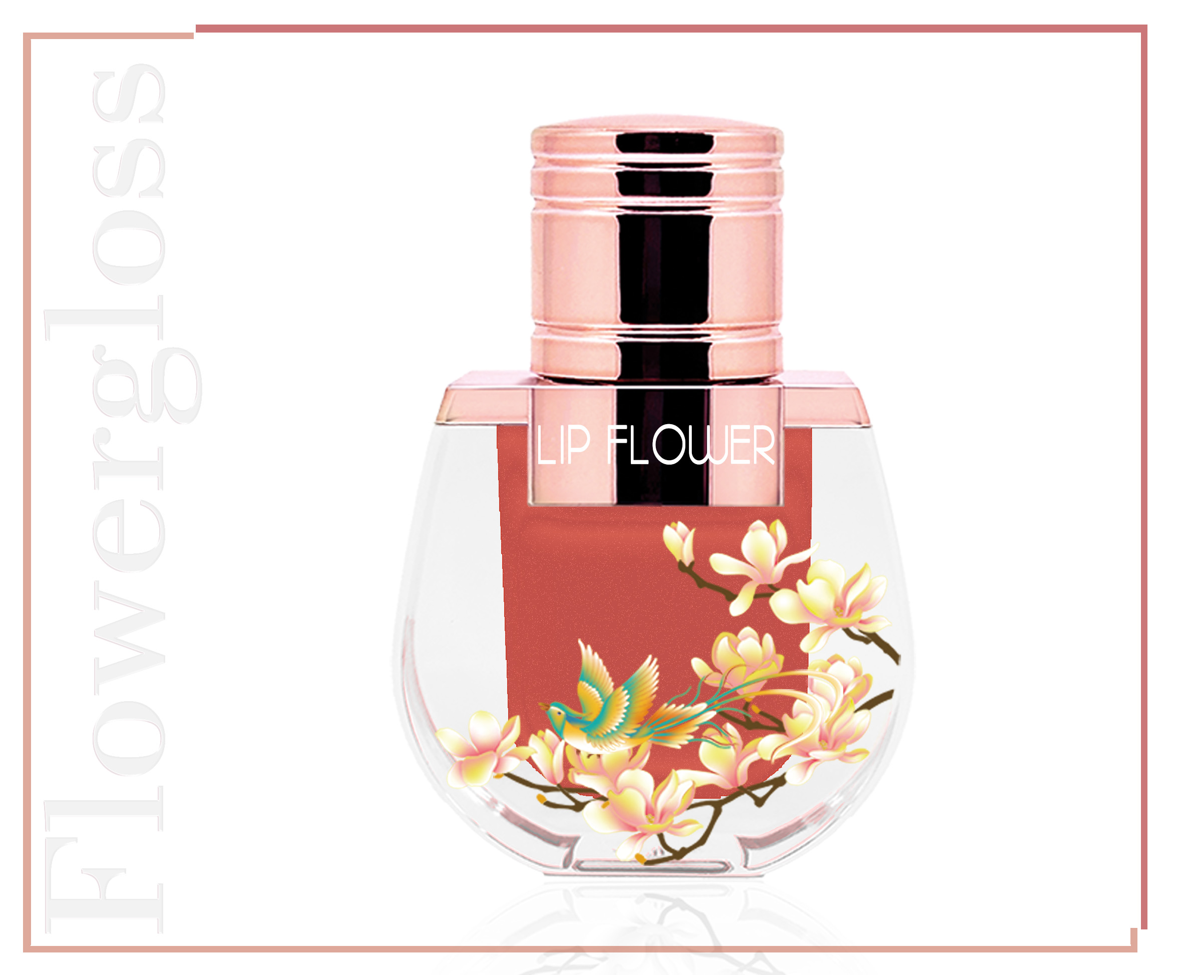 Shaoyun Flowergloss FG06 Lotusblume Lipgloss Pfirsich vegan