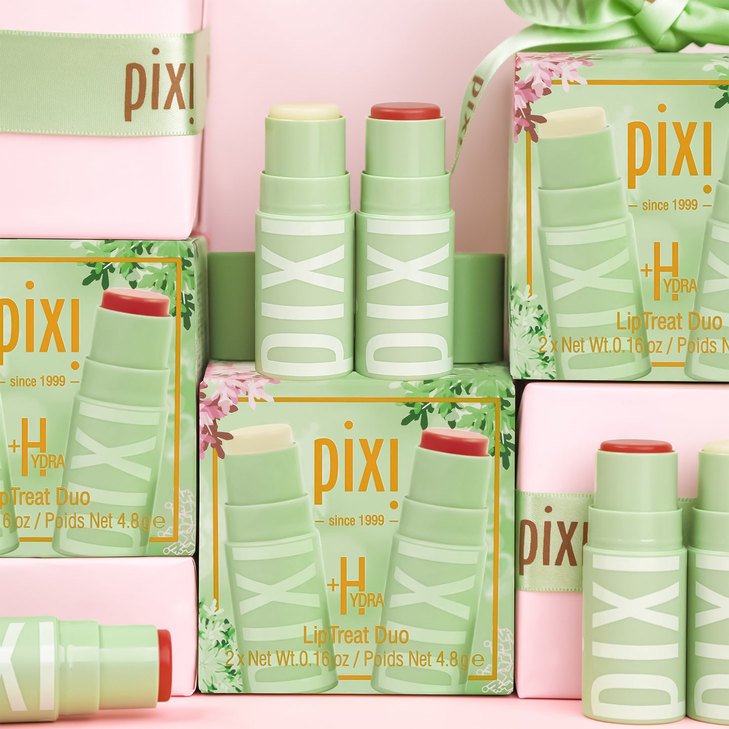 Pixi Makeup +Hydra LipTreat Duo 2x Balsam feucht