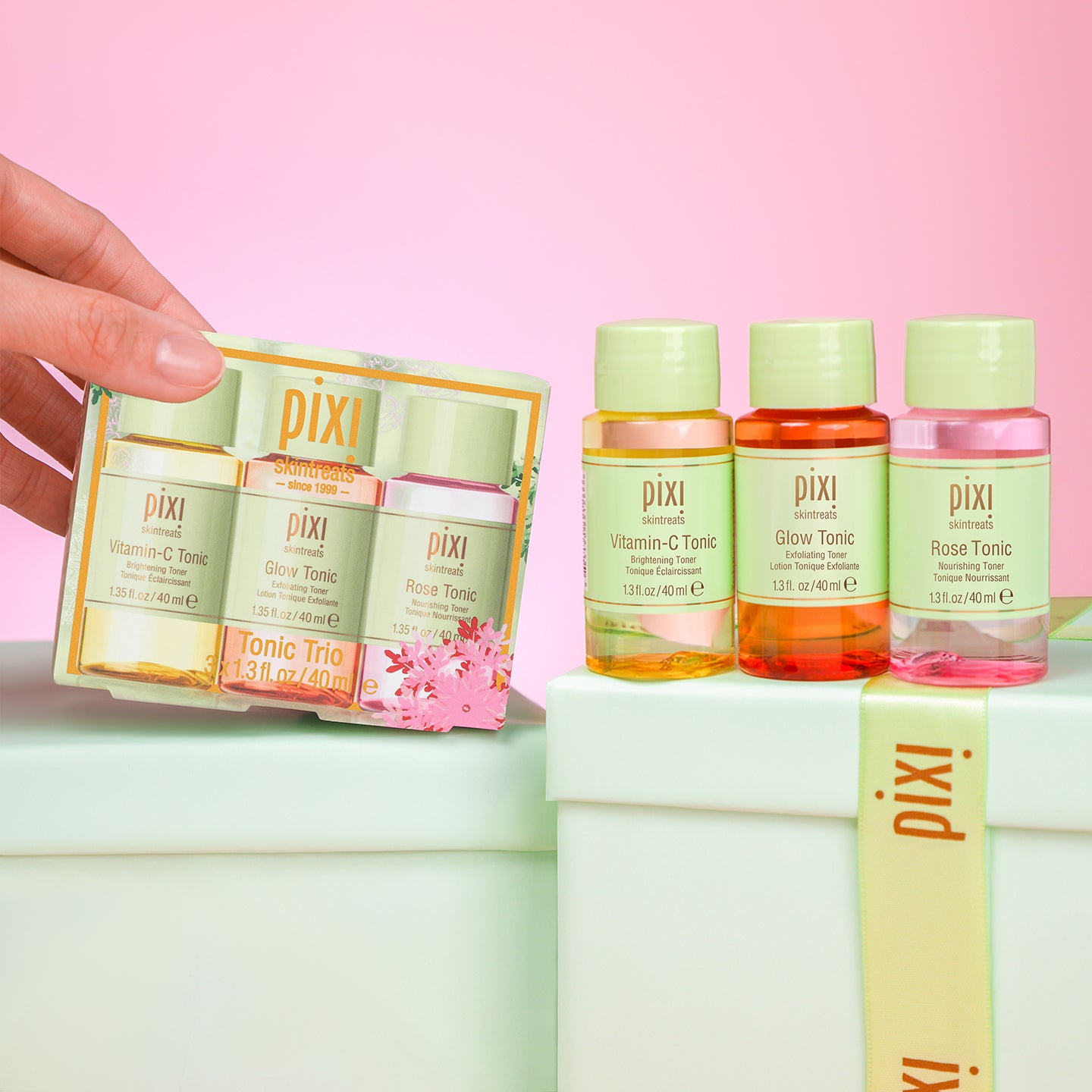 Pixi Glow Tonic Tonic Trio Kit Gesichtswasser 3er Set Glow