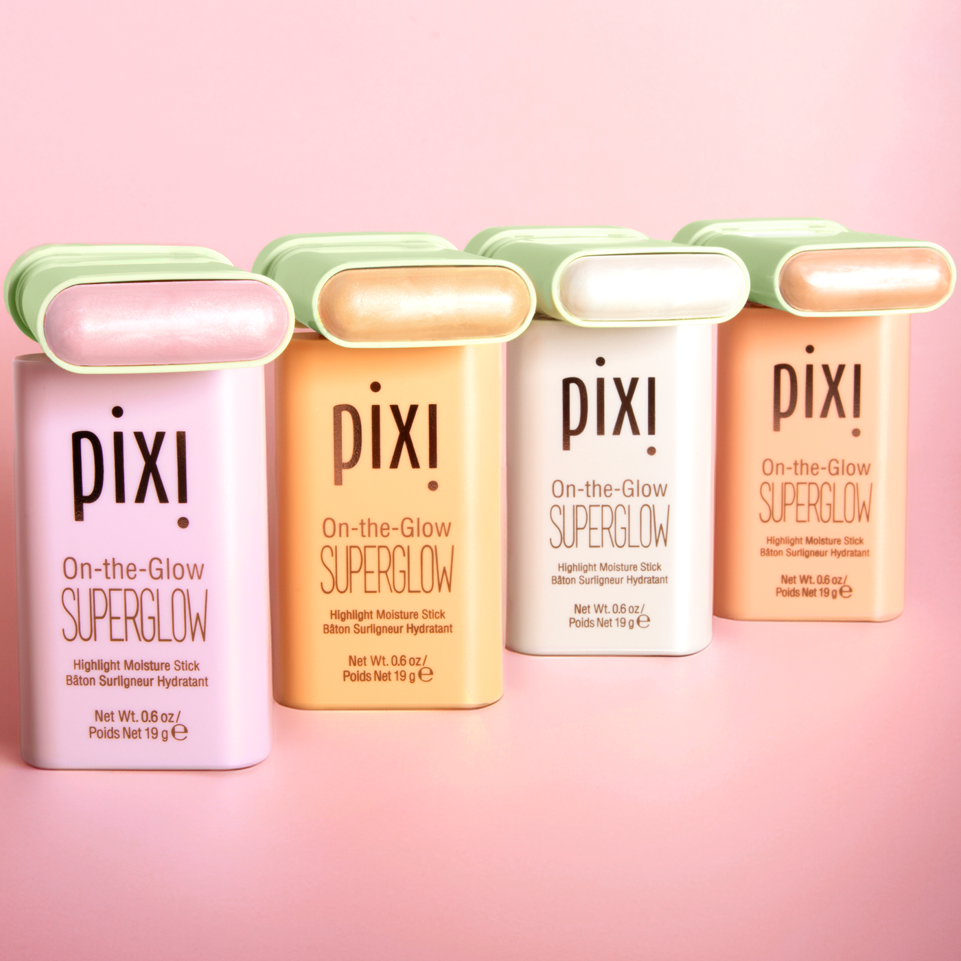 Pixi On-the-Glow SuperGlow Collection Highlighter-Set 4tlg