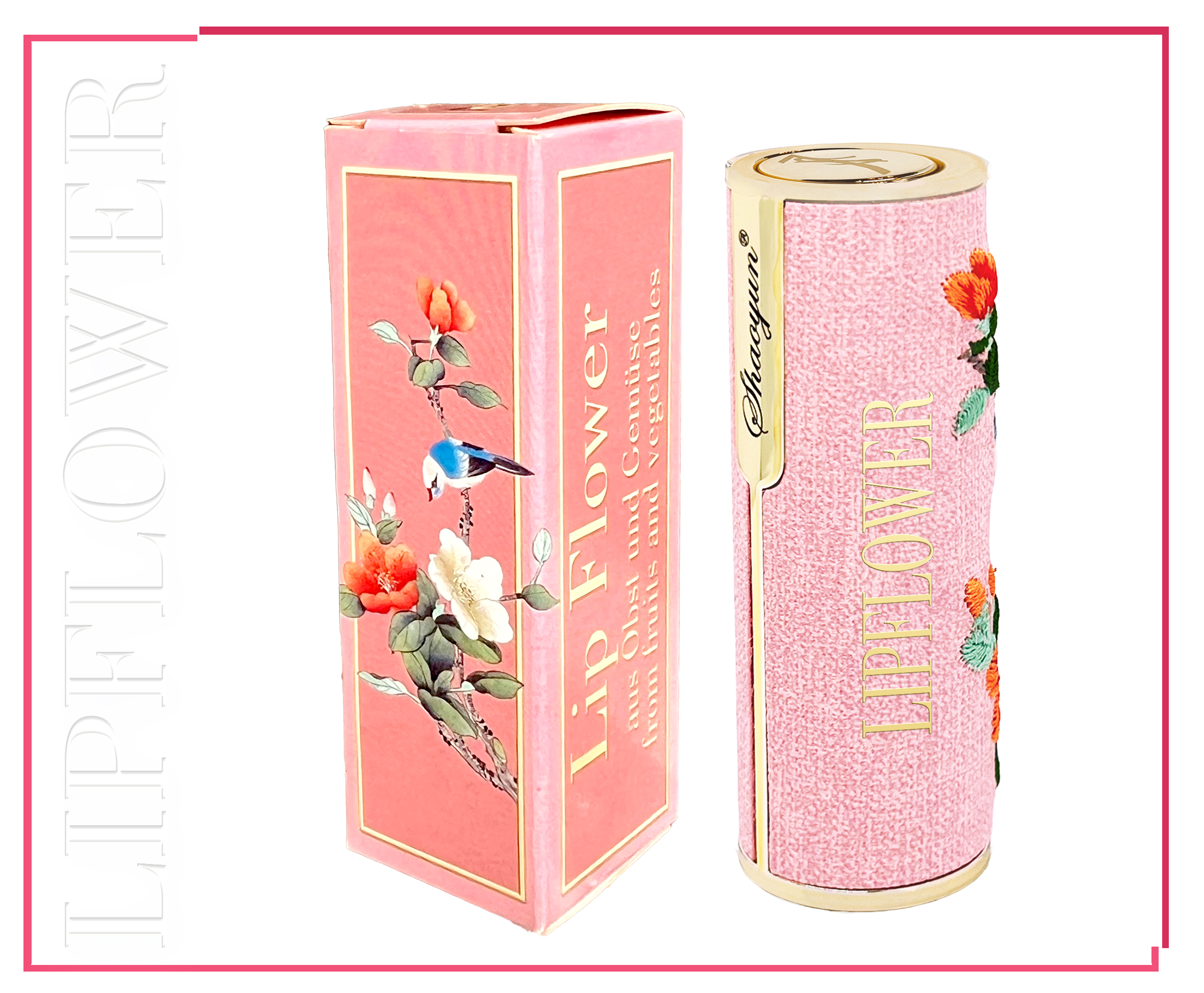 Shaoyun Lip Flower Magnolie 181 Lippenstift Rosa ohne Titandioxid
