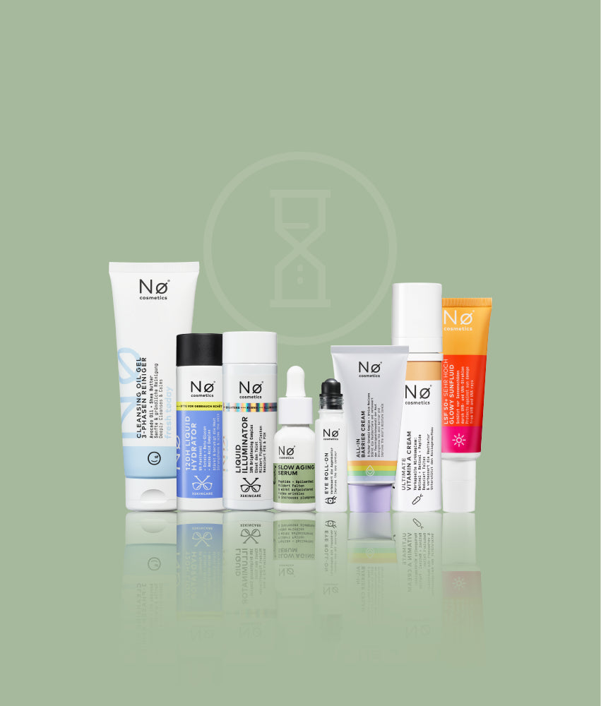 No Cosmetics Routinen Day & Night Gesichtspflege Anspruchsvolle Haut 8 Produkte