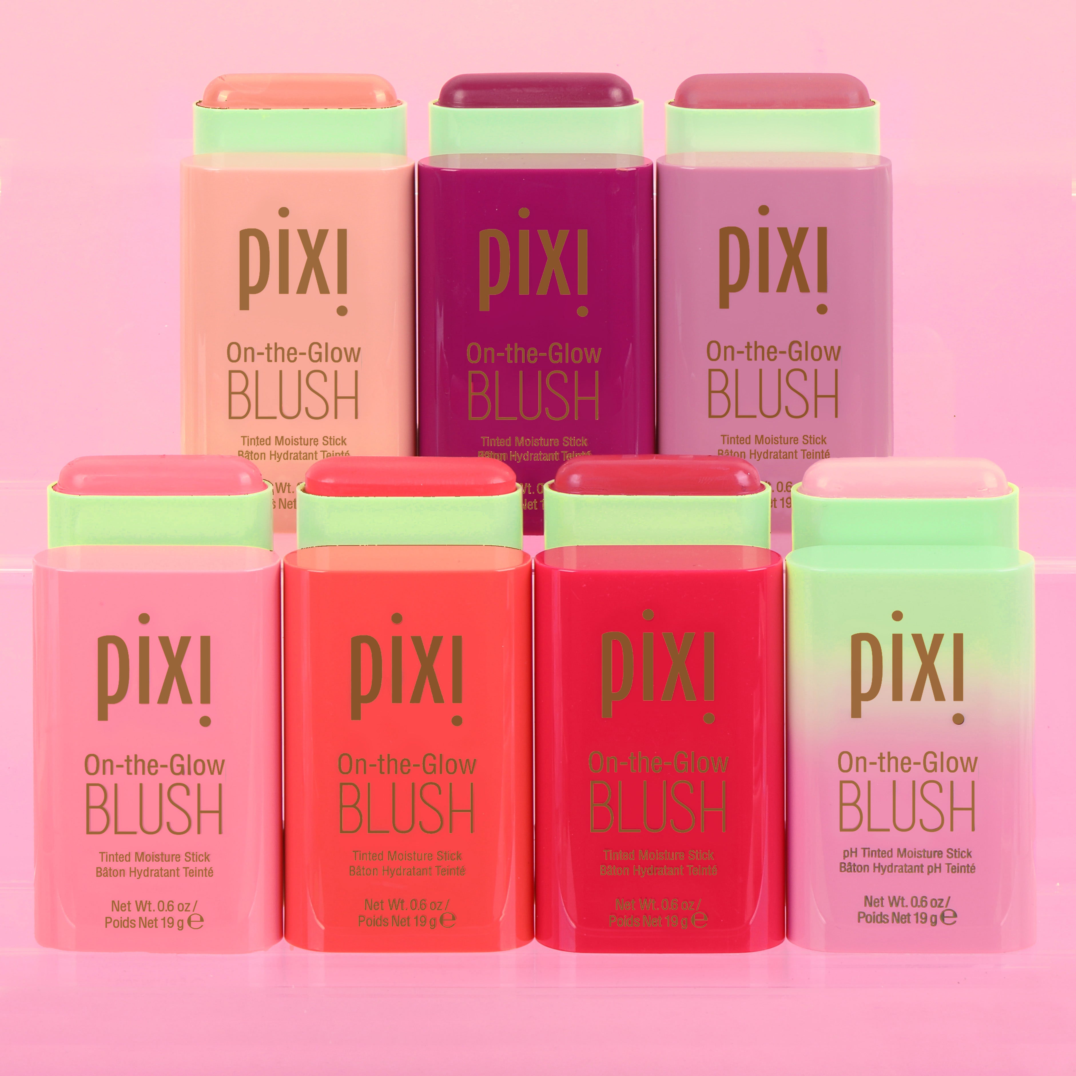 Pixi Glow Tonic Glow On-the-Go Make-up Set Base Blush