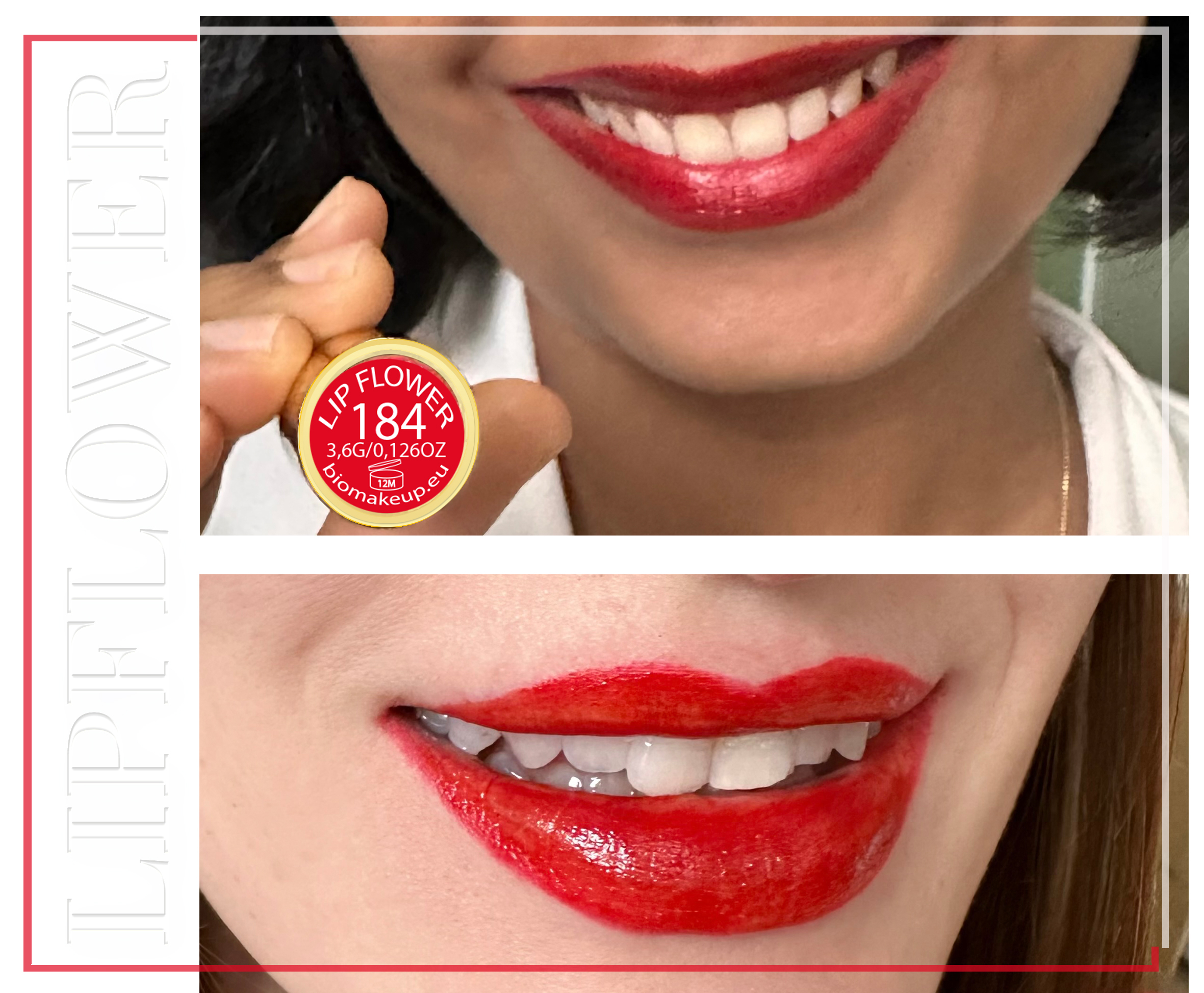 Shaoyun Lip Flower Kadupulblüte 184 Lippenstift Rot vegan