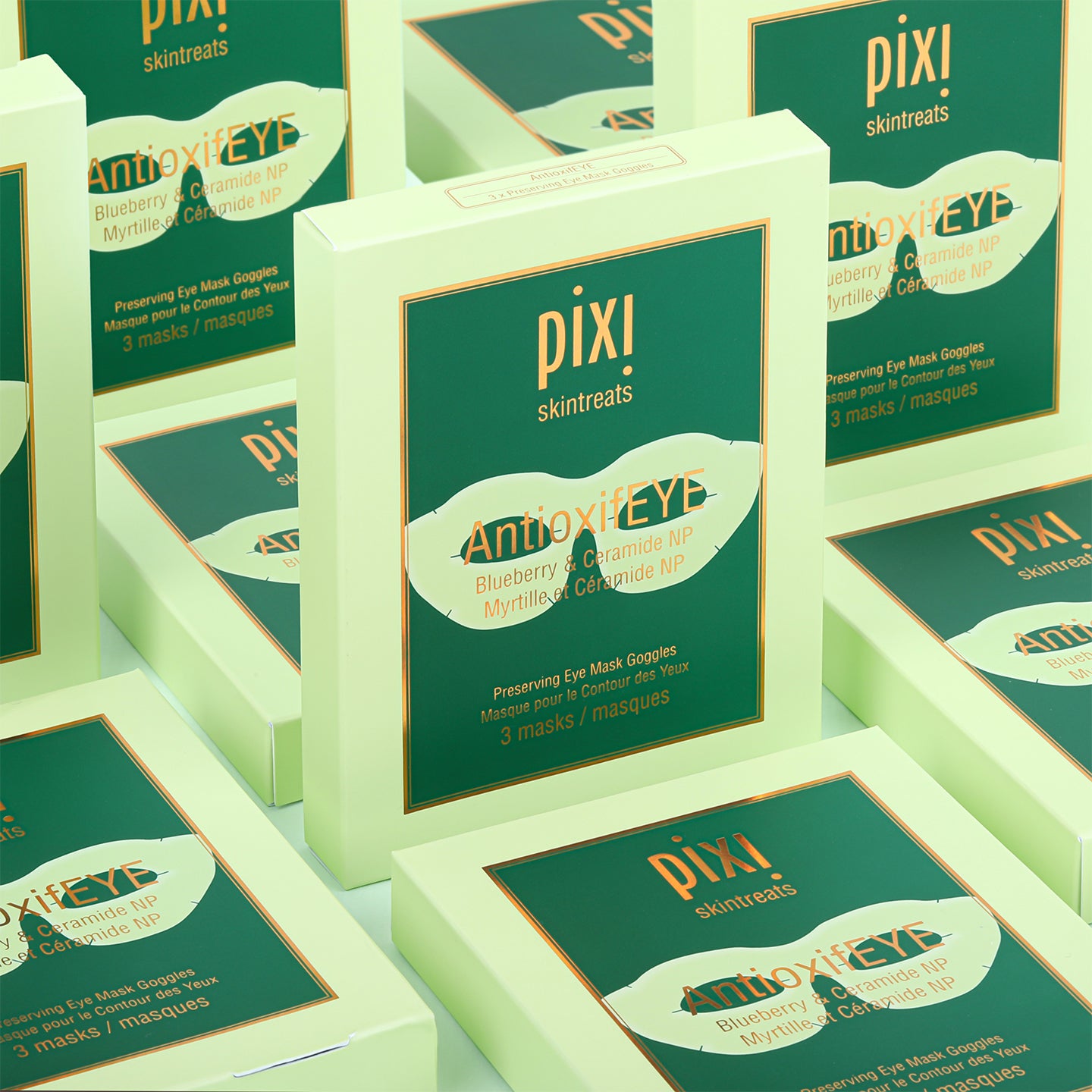Pixi AntioxifEYE Augenmaske Goggles 3er Hydrogel