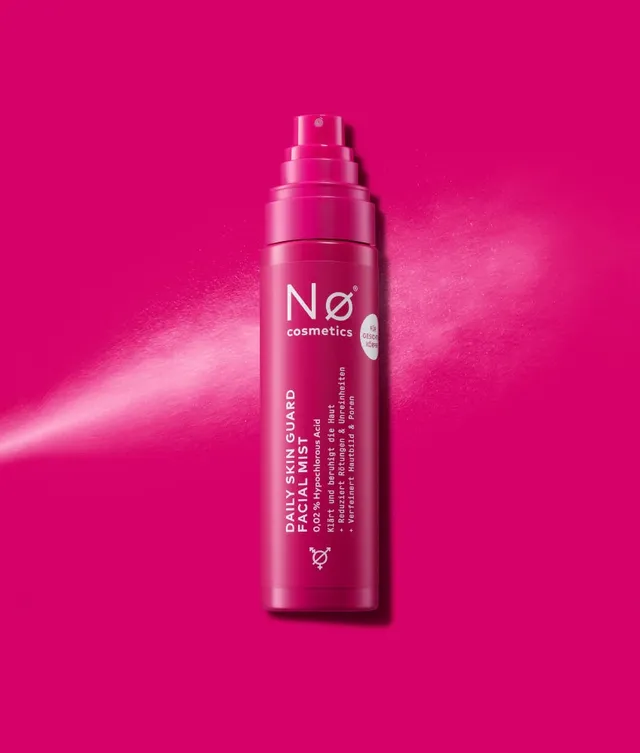 No Cosmetics rescue tøday Daily Skin Guard Gesichtsspray Rötungen Poren