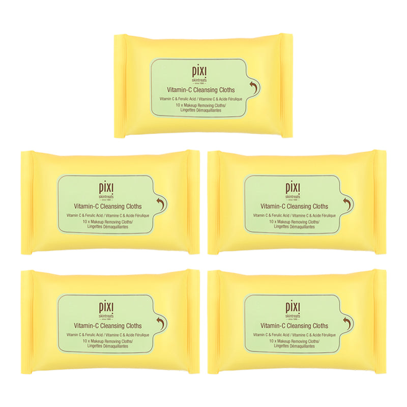 Pixi Vitamin-C Cleansing Cloths Tücher 5er glow