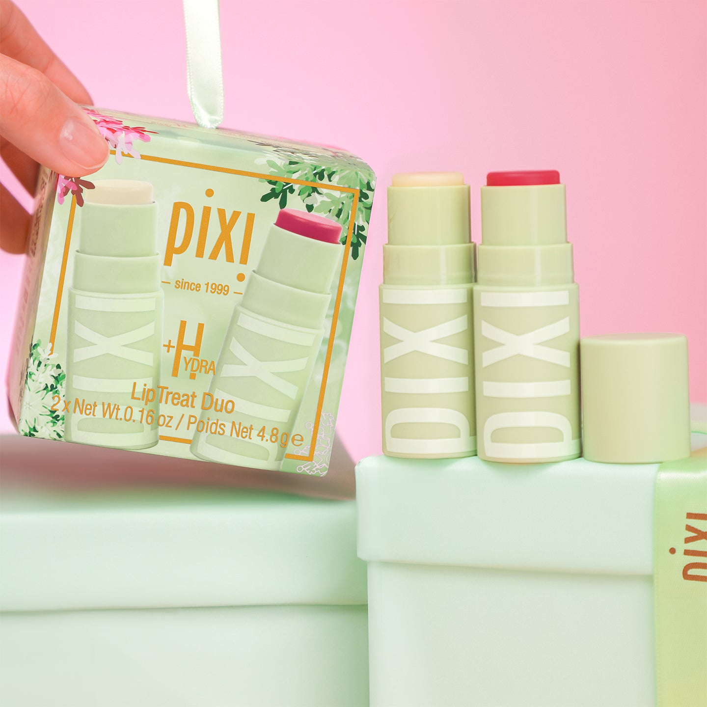 Pixi Makeup +Hydra LipTreat Duo 2x Balsam feucht