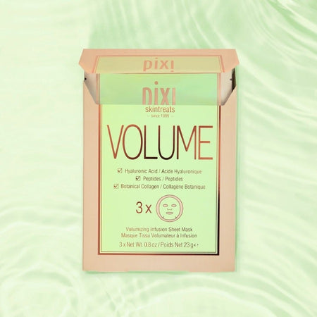 Pixi Collagen Volume Sheet Mask Tuchmaske 3 Stück feuchtigkeitsspendend