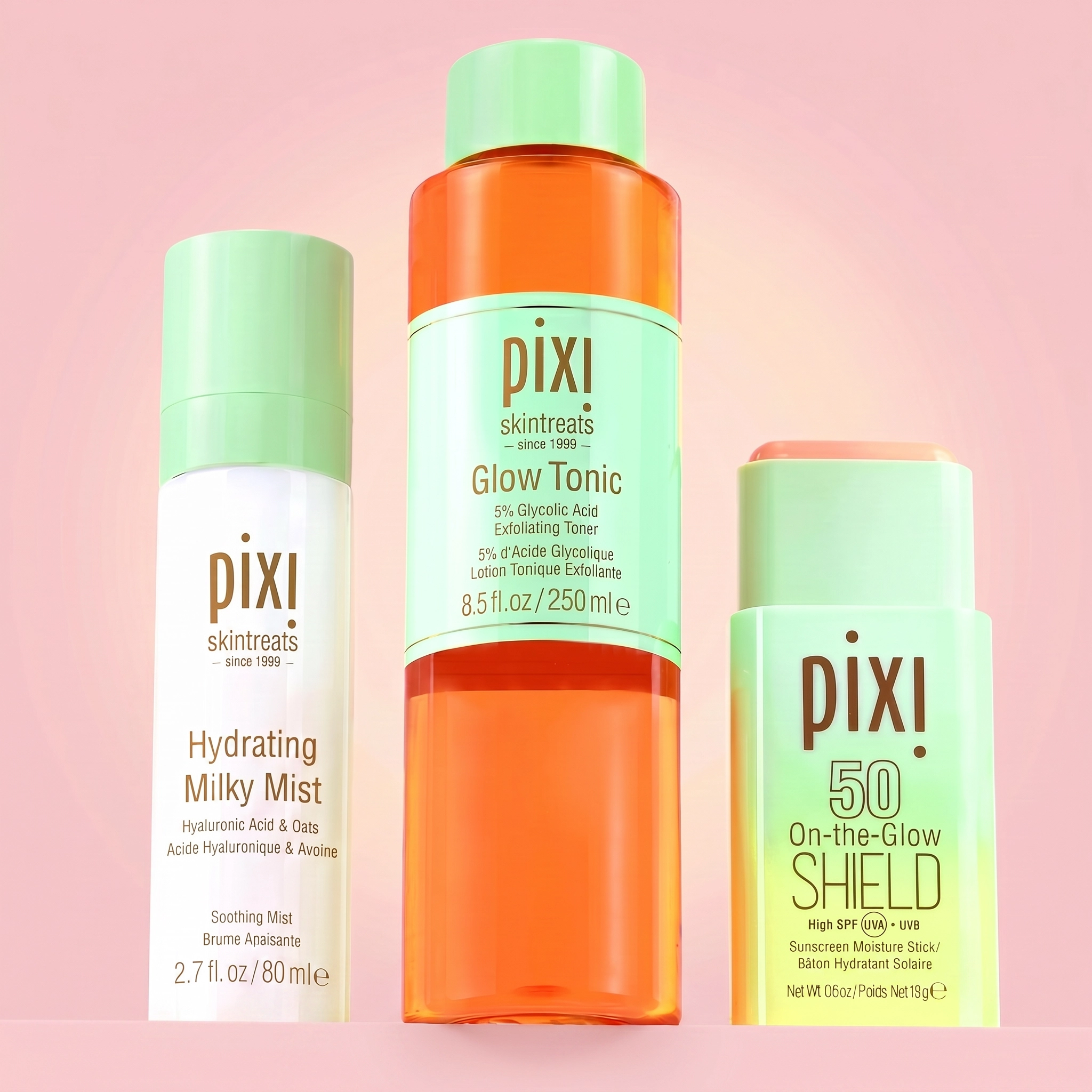 Pixi SunTreats Glow Hydrate SHIELD Set SPF 50