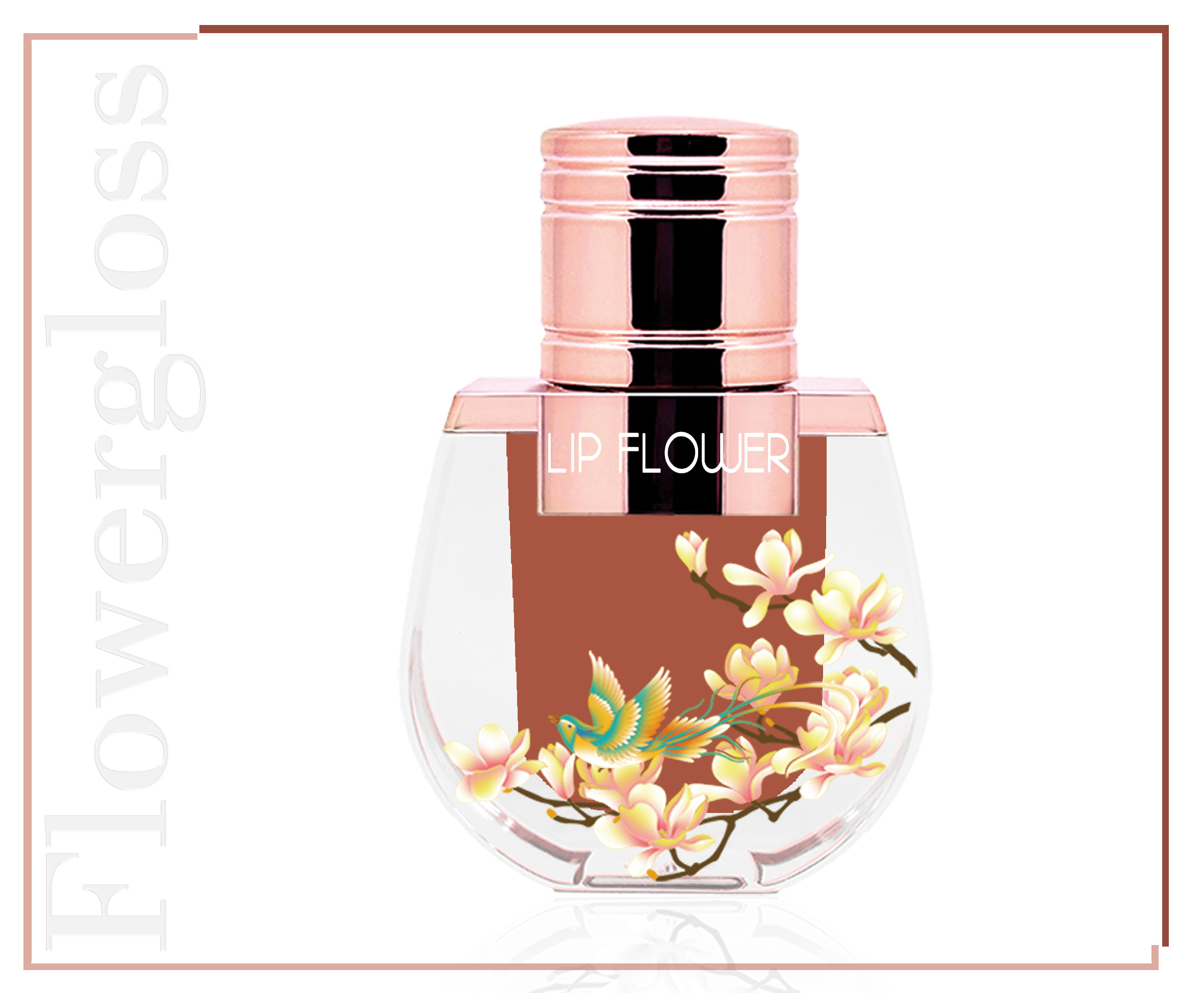 Shaoyun Flowergloss FG12 Jasmin Lipgloss Mokkabraun ohne Titandioxid