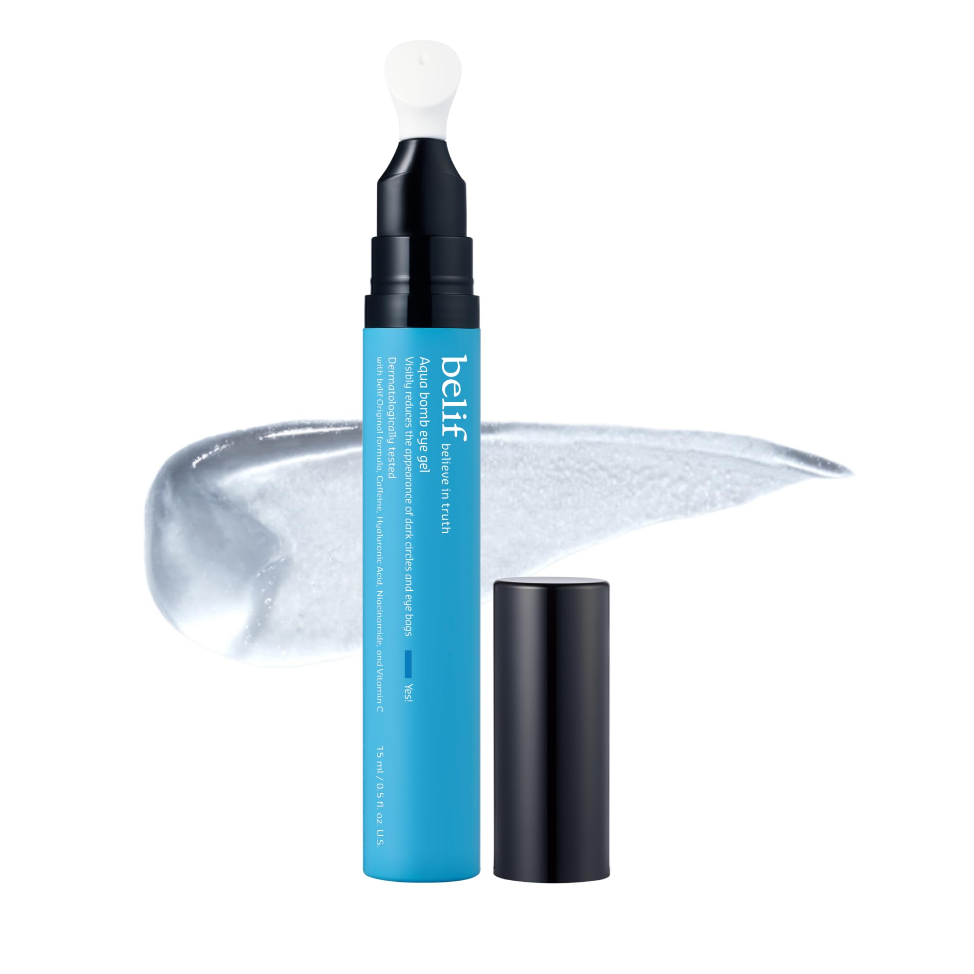 belif Aqua Bomb Cooling Eye Gel 15ml Koffein