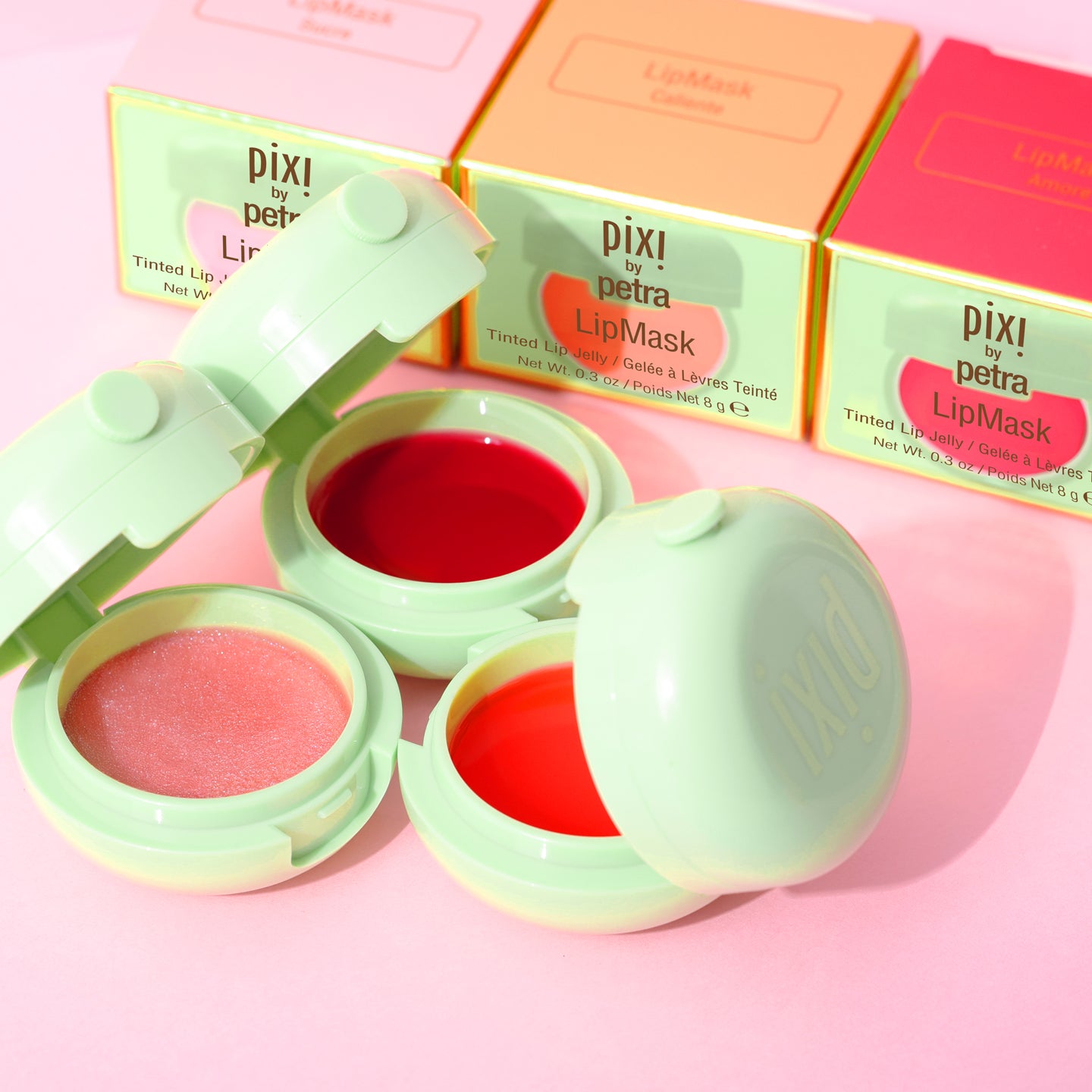 Pixi Makeup LipMask Trio Lippenmaske 3 Farben
