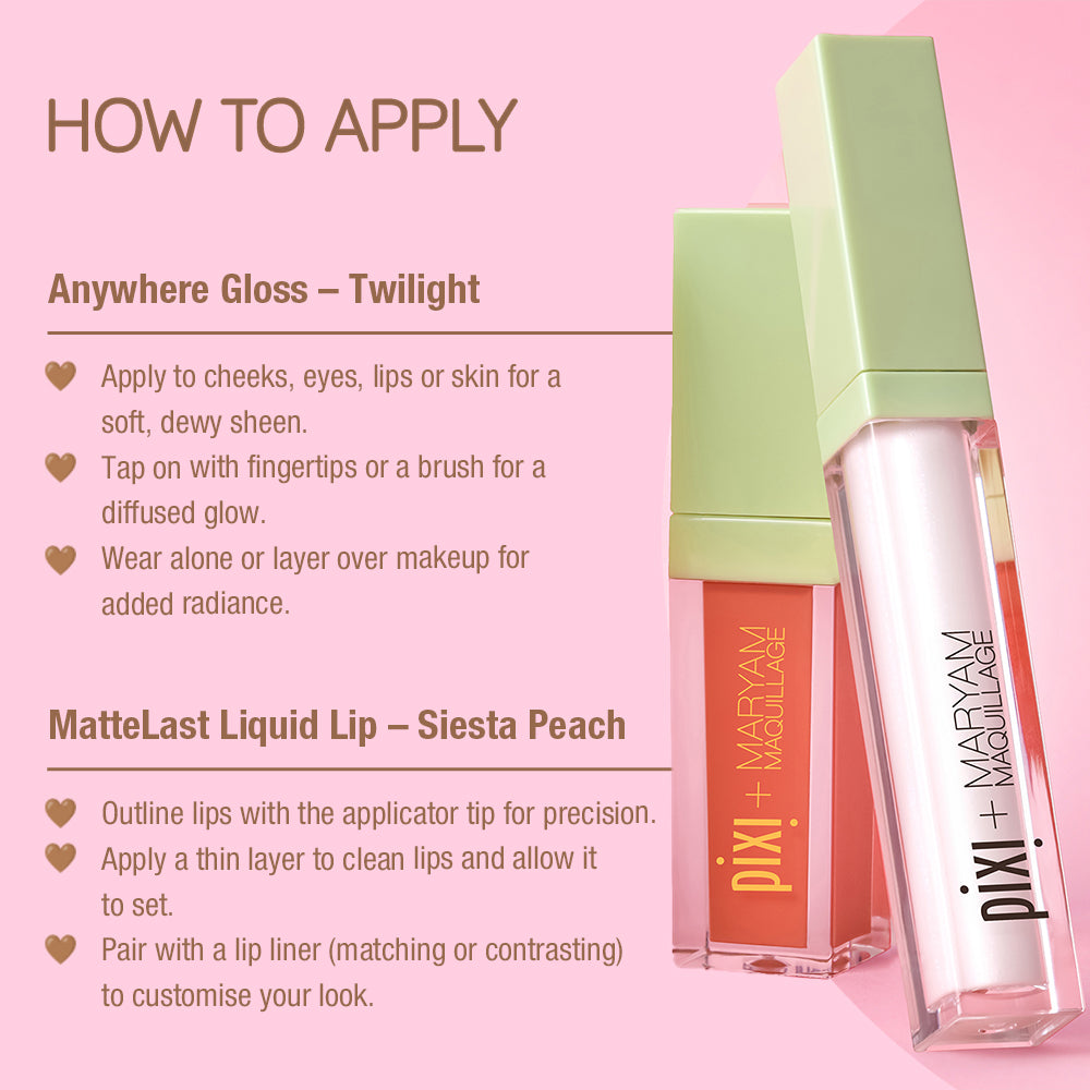 Pixi + Maryam Maquillage GRWM Make-up Set Base