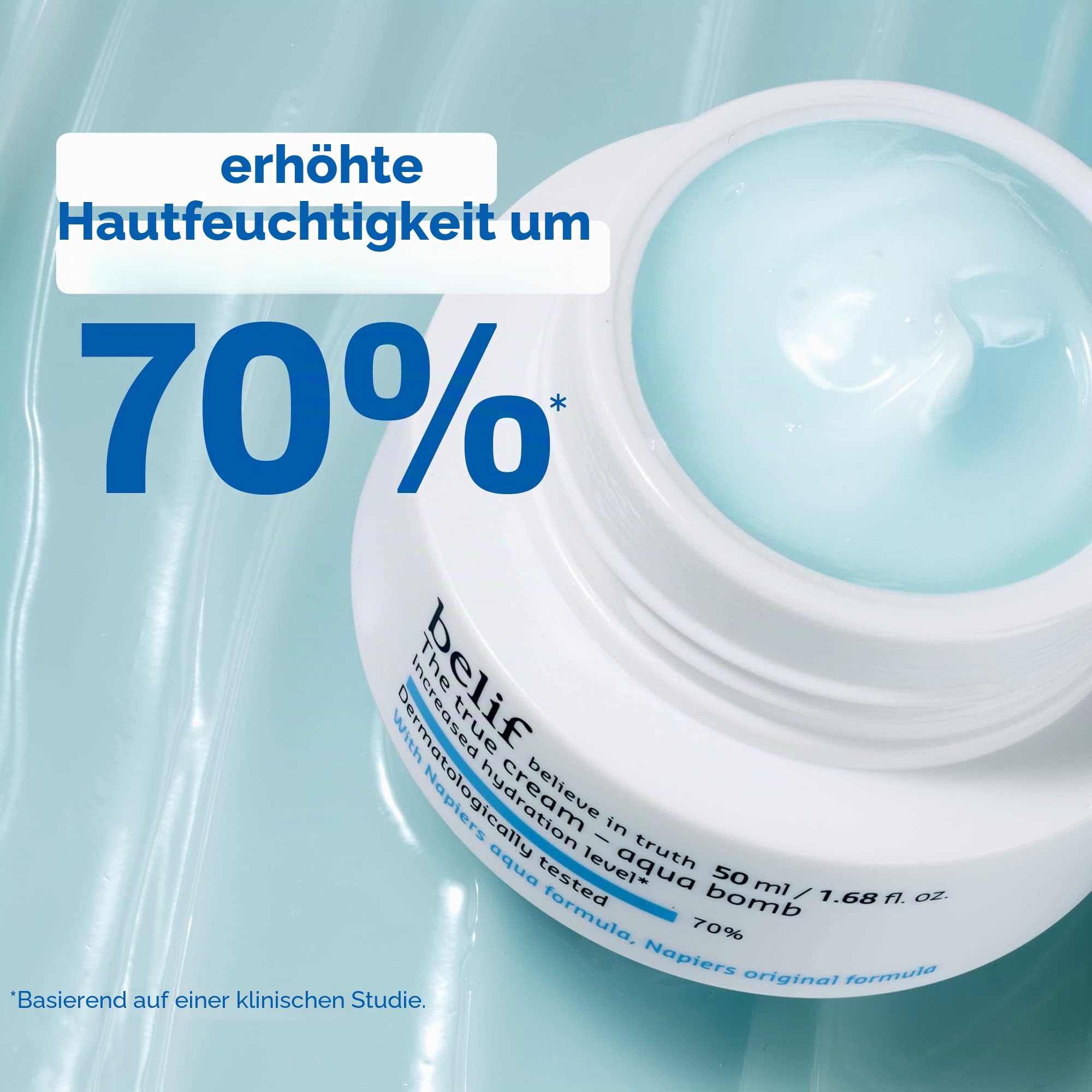 Belif Aqua Bomb True Cream Gesichtscreme 50 ml Mischhaut