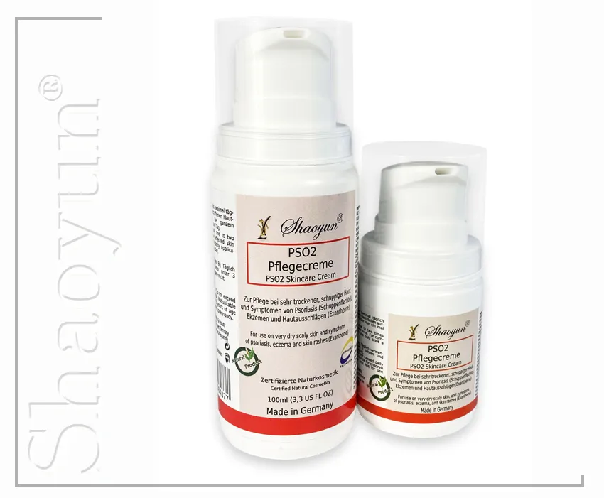 Shaoyun PSO2 Pflegecreme Schuppenflechte trockene Haut