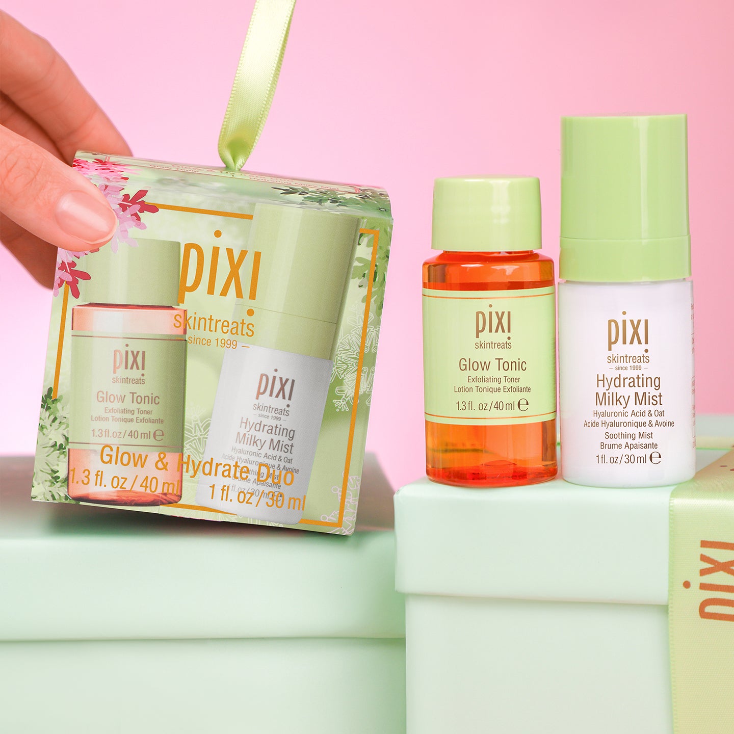 Pixi Glow Tonic Glow & Hydrate Duo Gesichtswasser 2er Mini