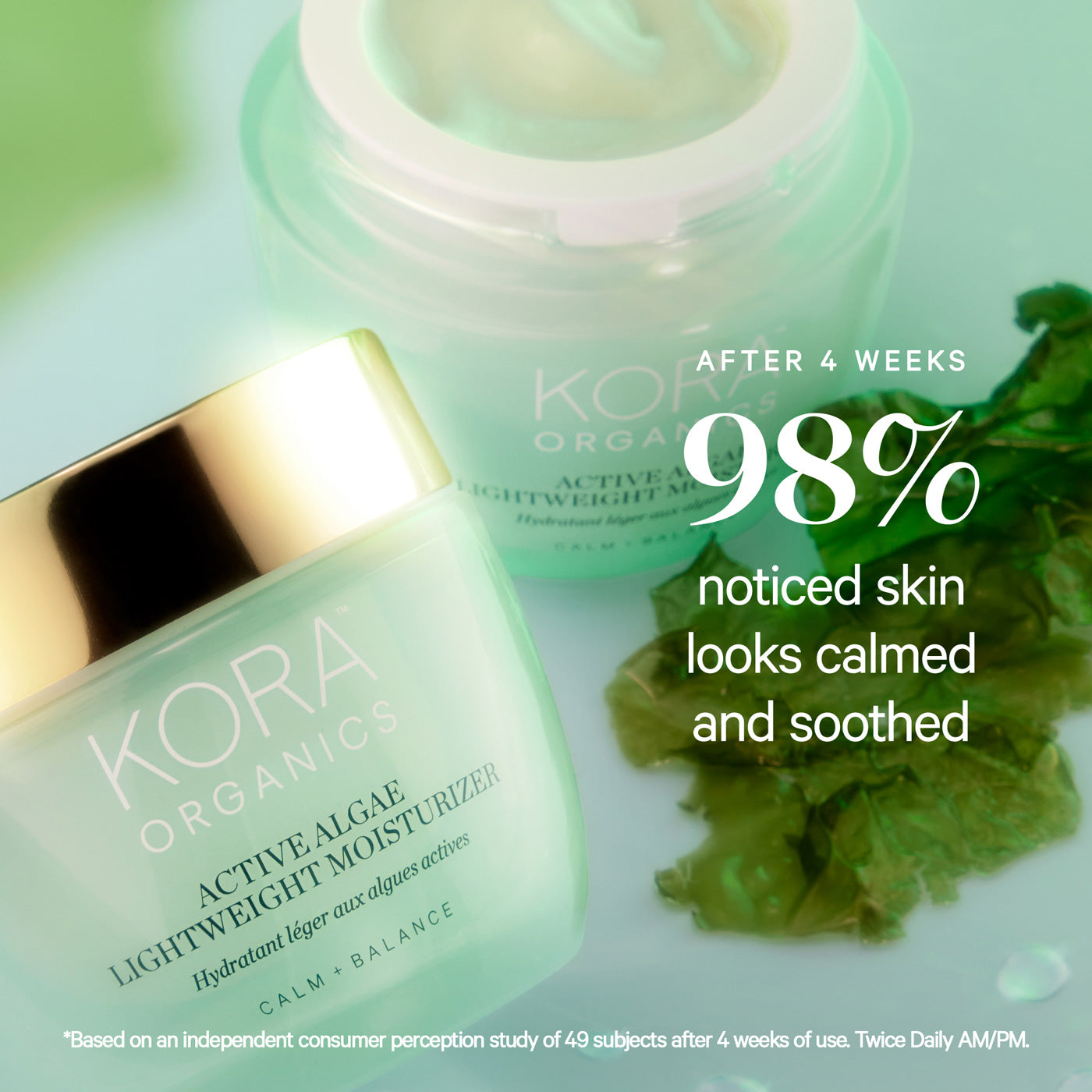 Kora Organics Moisturizers Active Algae Creme 50 ml leicht