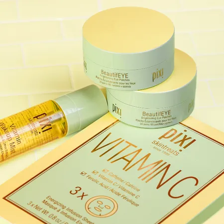 Pixi Vitamin-C Sheet Mask Tuchmaske 3 Stück Glow