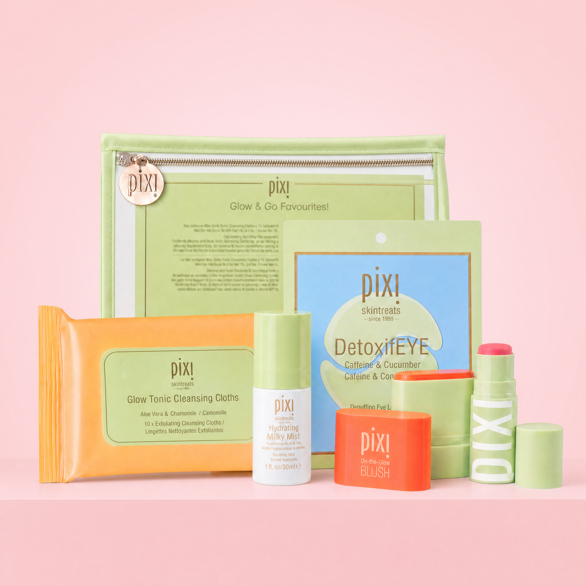 Pixi Glow & Go Favourites Pflegeset 5 Teile Juicy