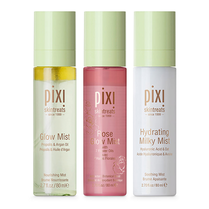 Pixi Glow Tonic Misting Must-Haves Gesichtsspray 3er Set