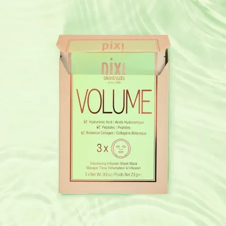 Pixi Collagen Volume Sheet Mask Tuchmaske 3 Stück feuchtigkeitsspendend