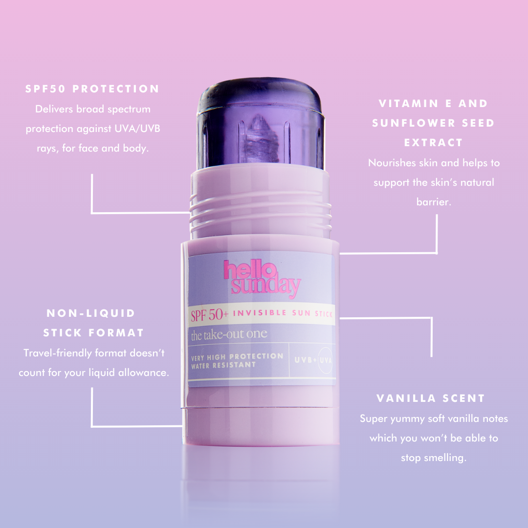 Hello Sunday Body & Hands The Take-Out One Sonnenstick LSF 50 Vanilla