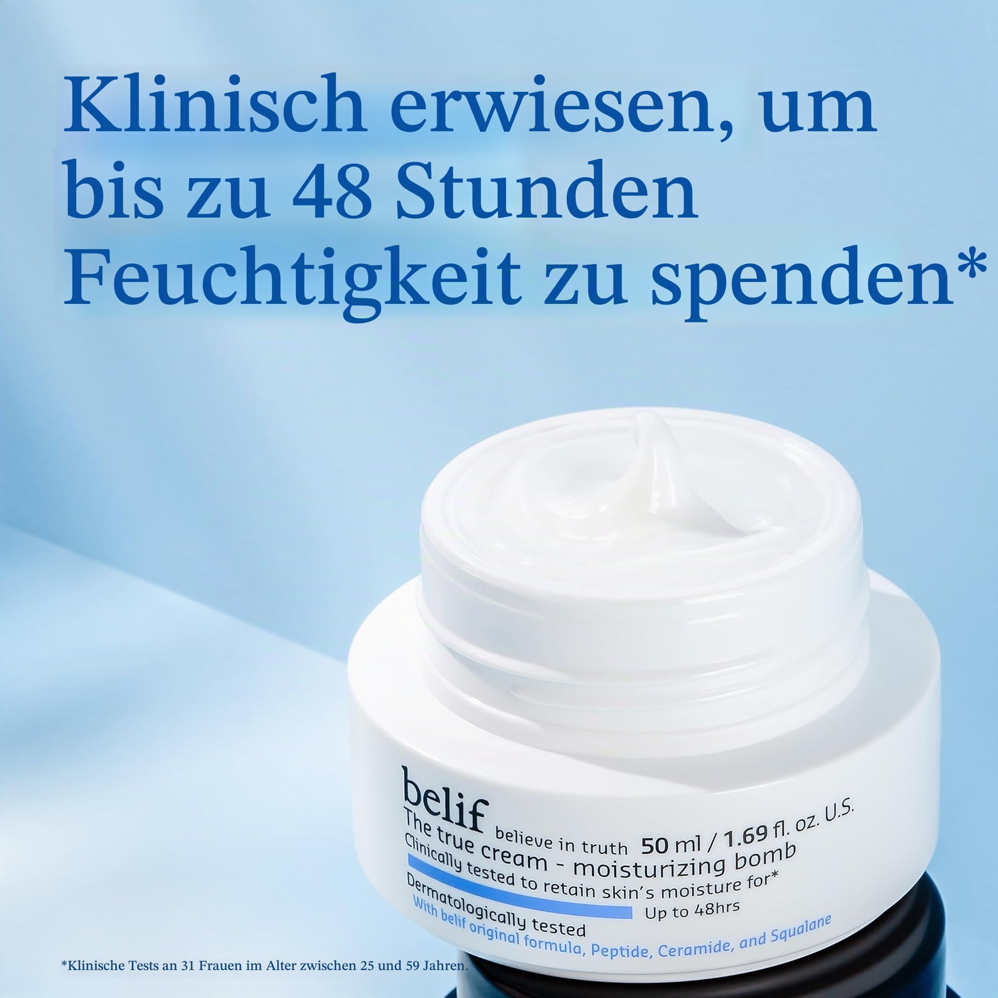belif Moisturizing Bomb Feuchtigkeitscreme 50ml mit Ceramid