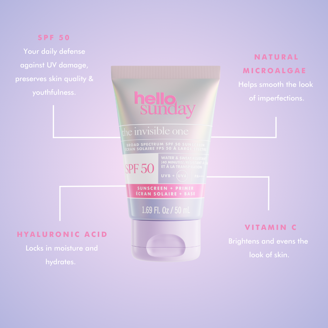Hello Sunday Primers The Invisible One Primer LSF 50 Hyaluron