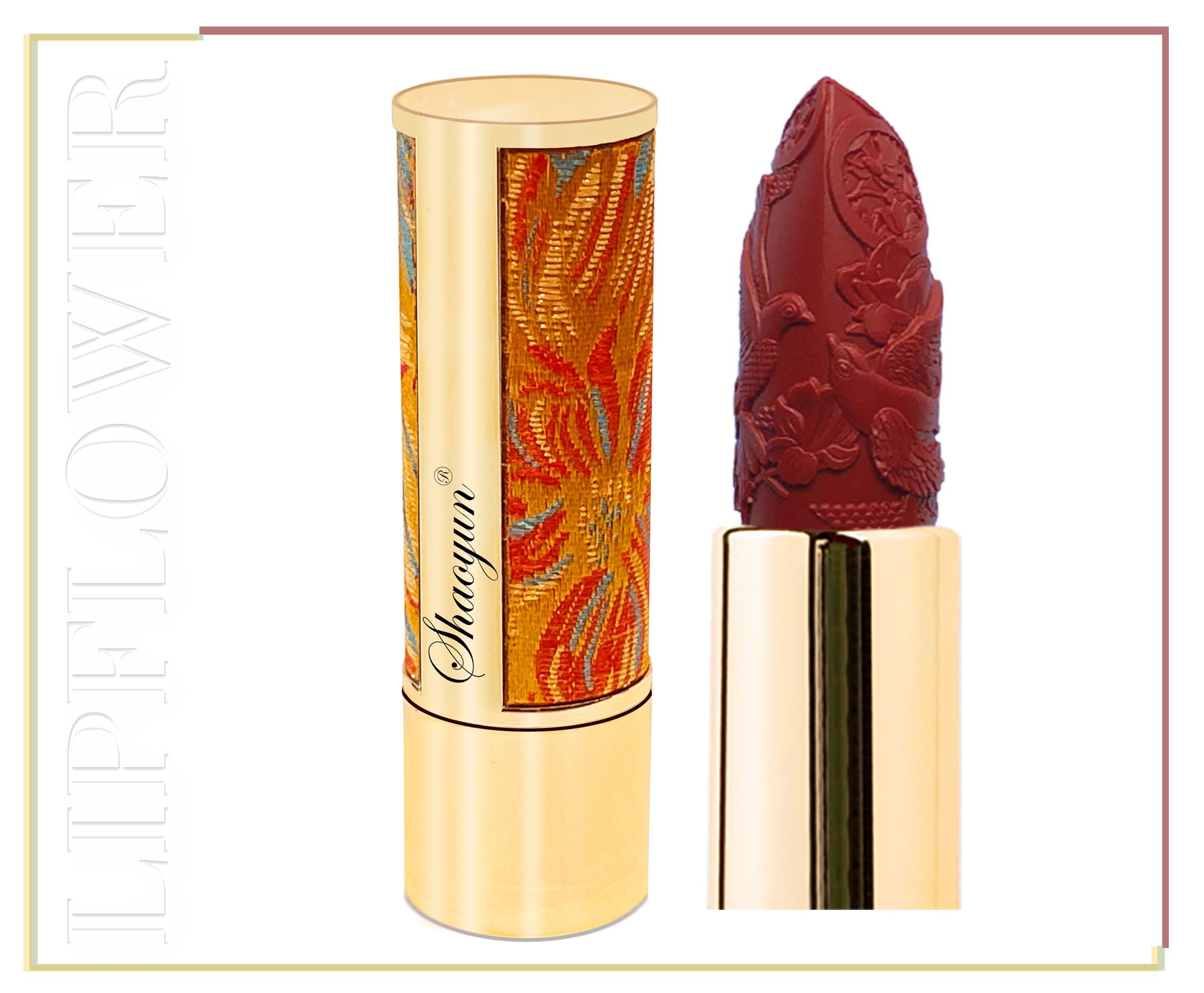 Shaoyun Lip Flower Rose 186 Lippenstift vegan ohne Titandioxid