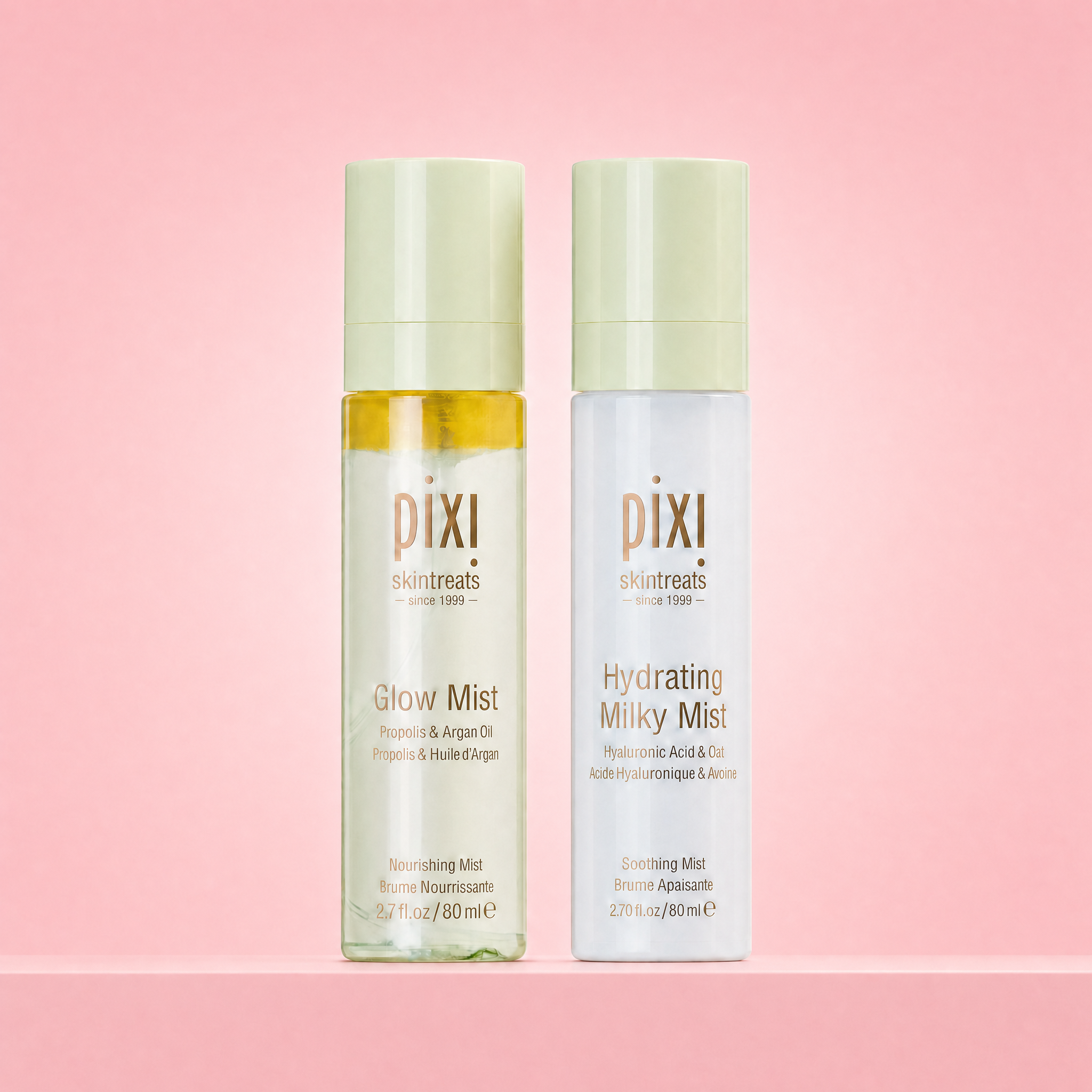 Pixi Glow Tonic Best of Mists Duo Gesichtsspray 2er Set