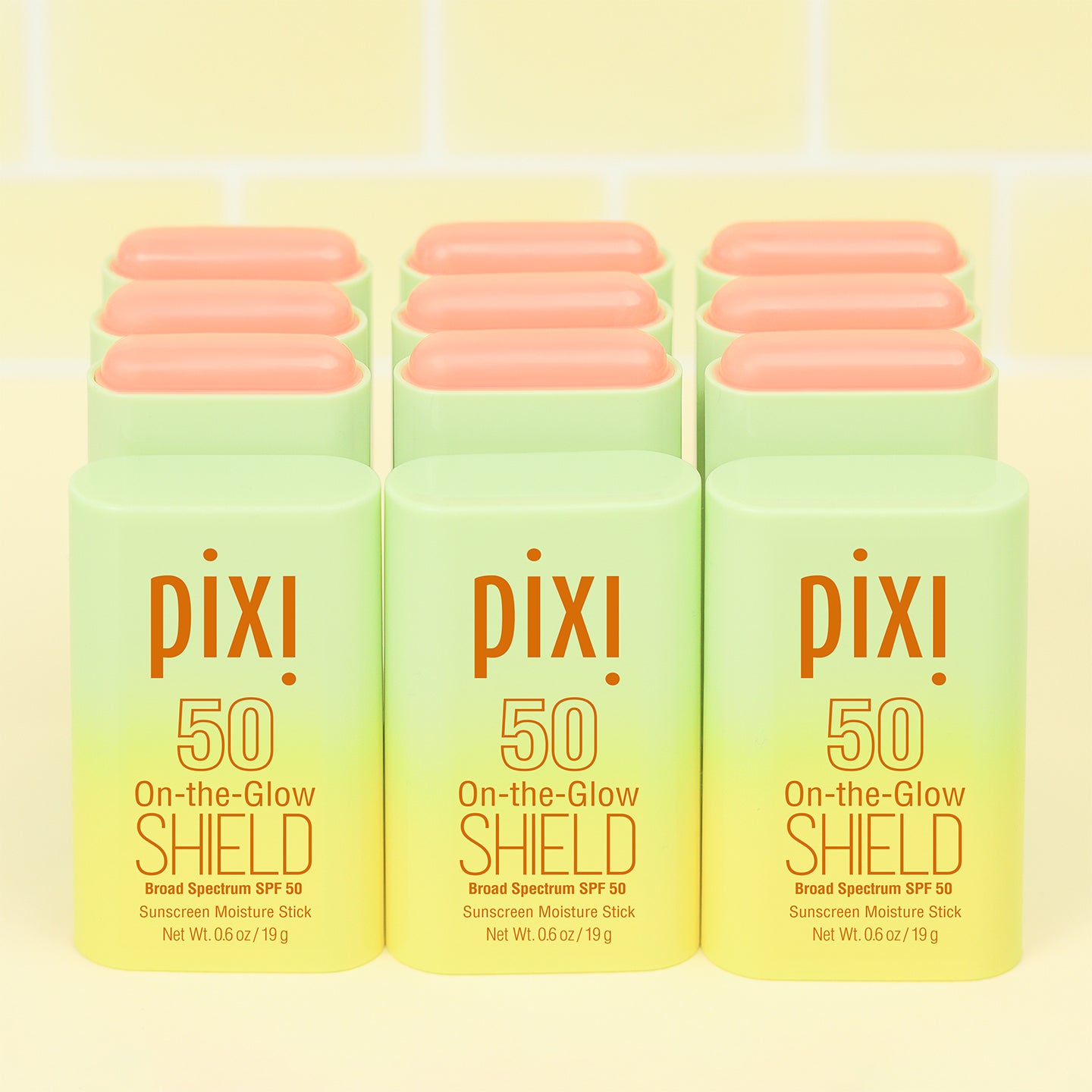 Pixi On-the-Glow SHIELD Sonnenschutz SPF 50 3er