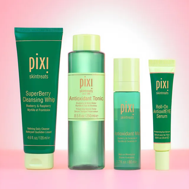 Pixi Antioxidant Essentials Set 4tlg Reinigung + Serum Glow