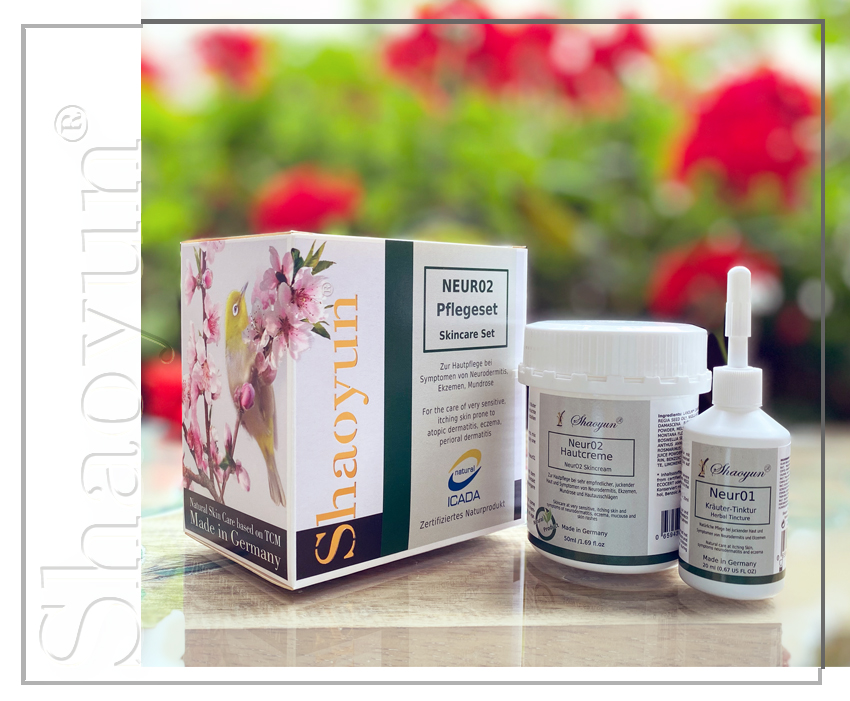 Shaoyun Neurodermitis Neur02 Pflegeset Creme Tinktur Hanföl