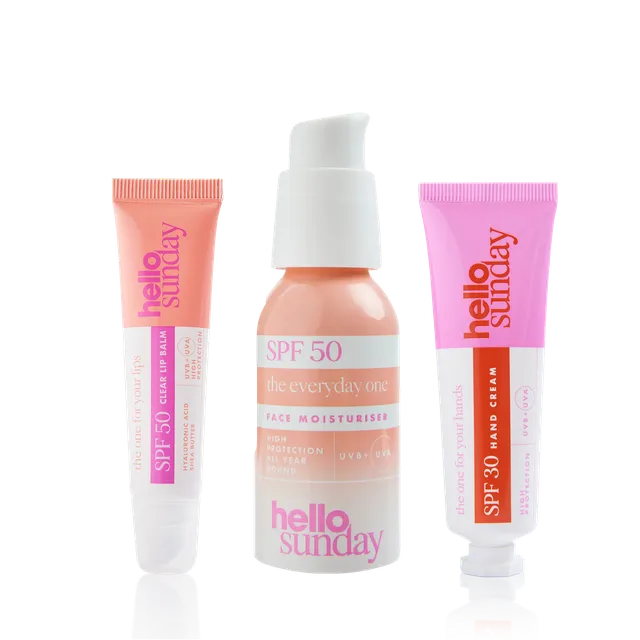 Hello Sunday Gifts Essential One Set SPF 50 3-teilig sensitiv