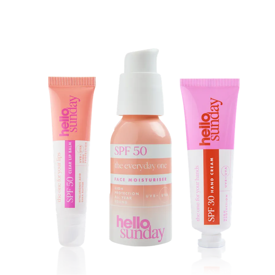 Hello Sunday Gifts Essential One Set SPF 50 3-teilig sensitiv