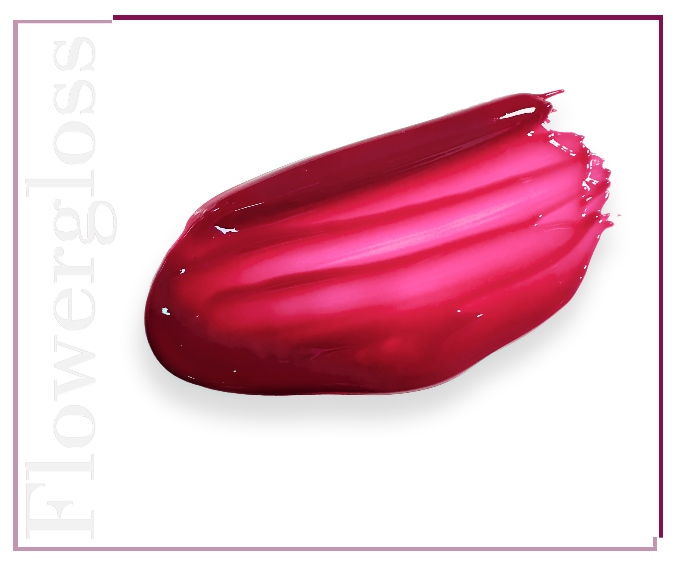 Shaoyun Flowergloss FG04 Rose Lipgloss vegan beerenrot
