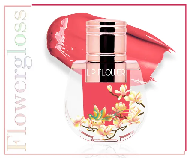Shaoyun Flowergloss Lipgloss vegan ohne Titandioxid 13 Farben