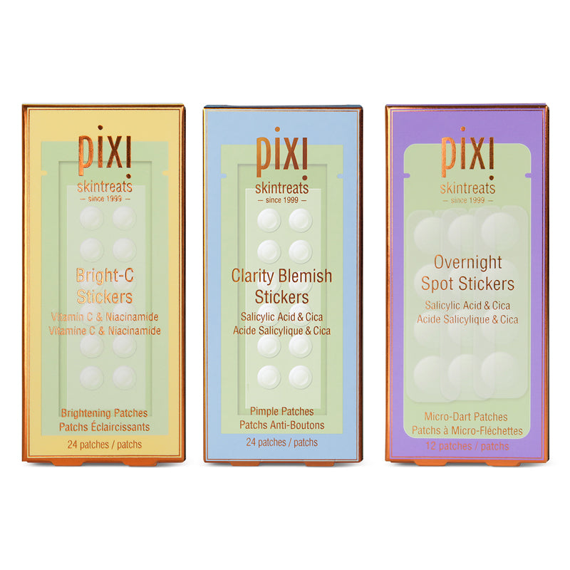 Pixi Clarity Spot Stickers Trio Pickel Patches 3er Set