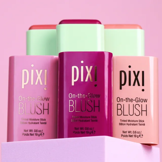 Pixi Makeup On-the-Glow Blush Set 3 Stifte Cassis Chantilly