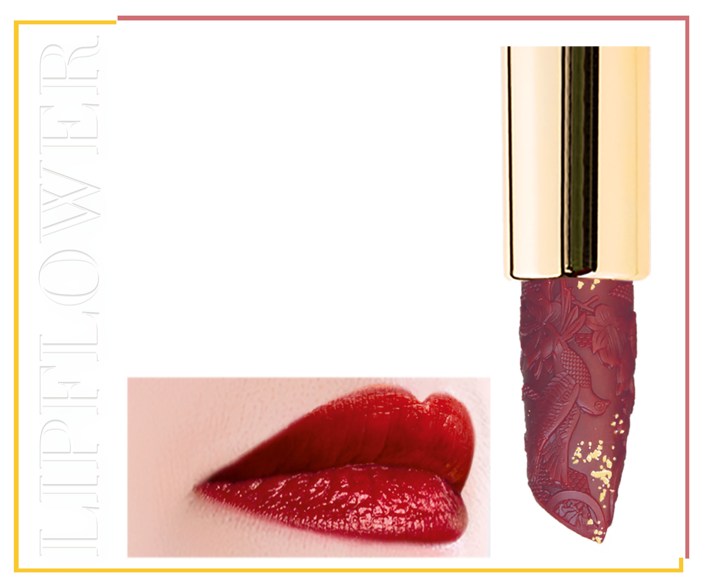 Shaoyun Lip Flower Ruhmeskrone 191 Lippenstift Rot Gold