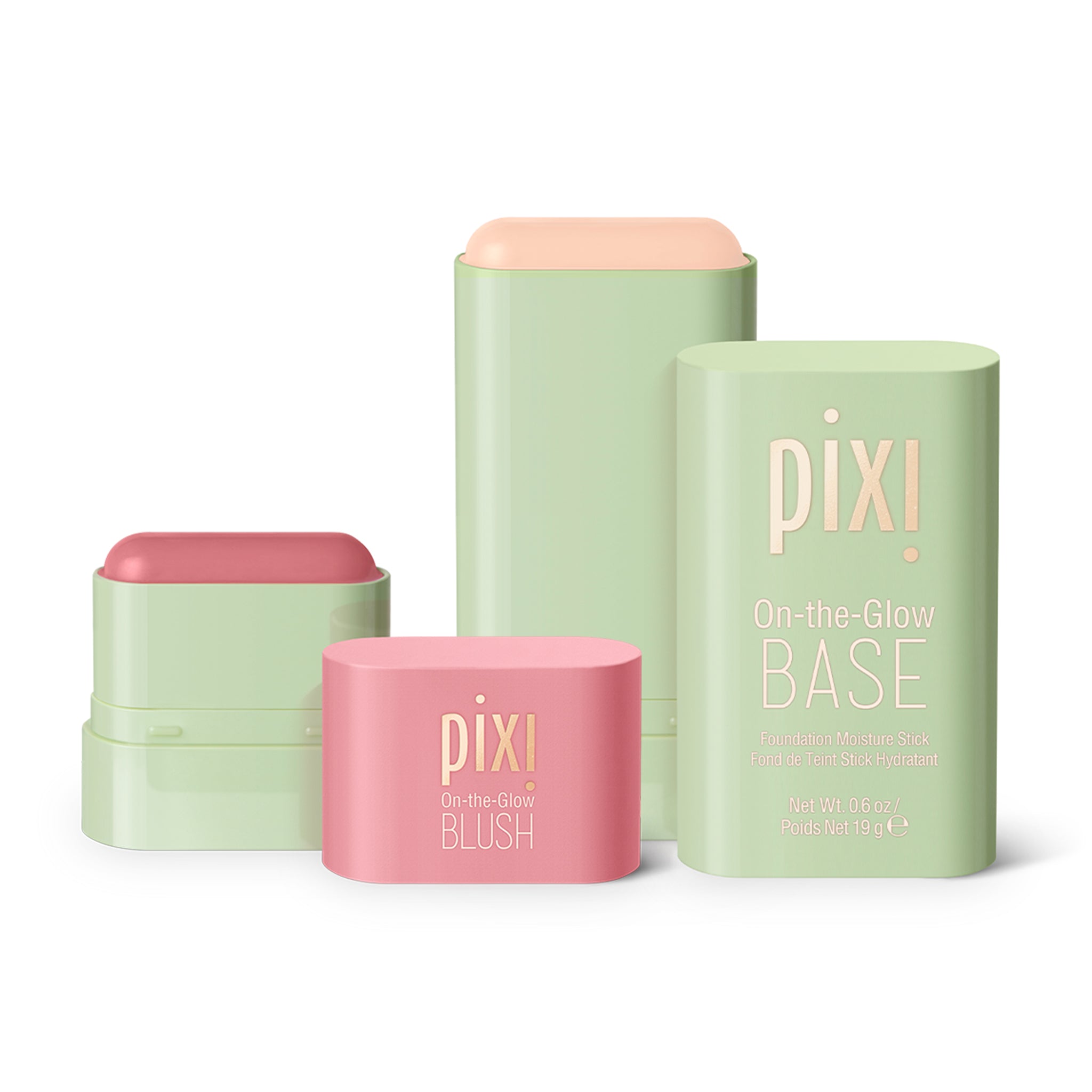 Pixi Makeup On-the-Glow Starter Kit Base + Blush