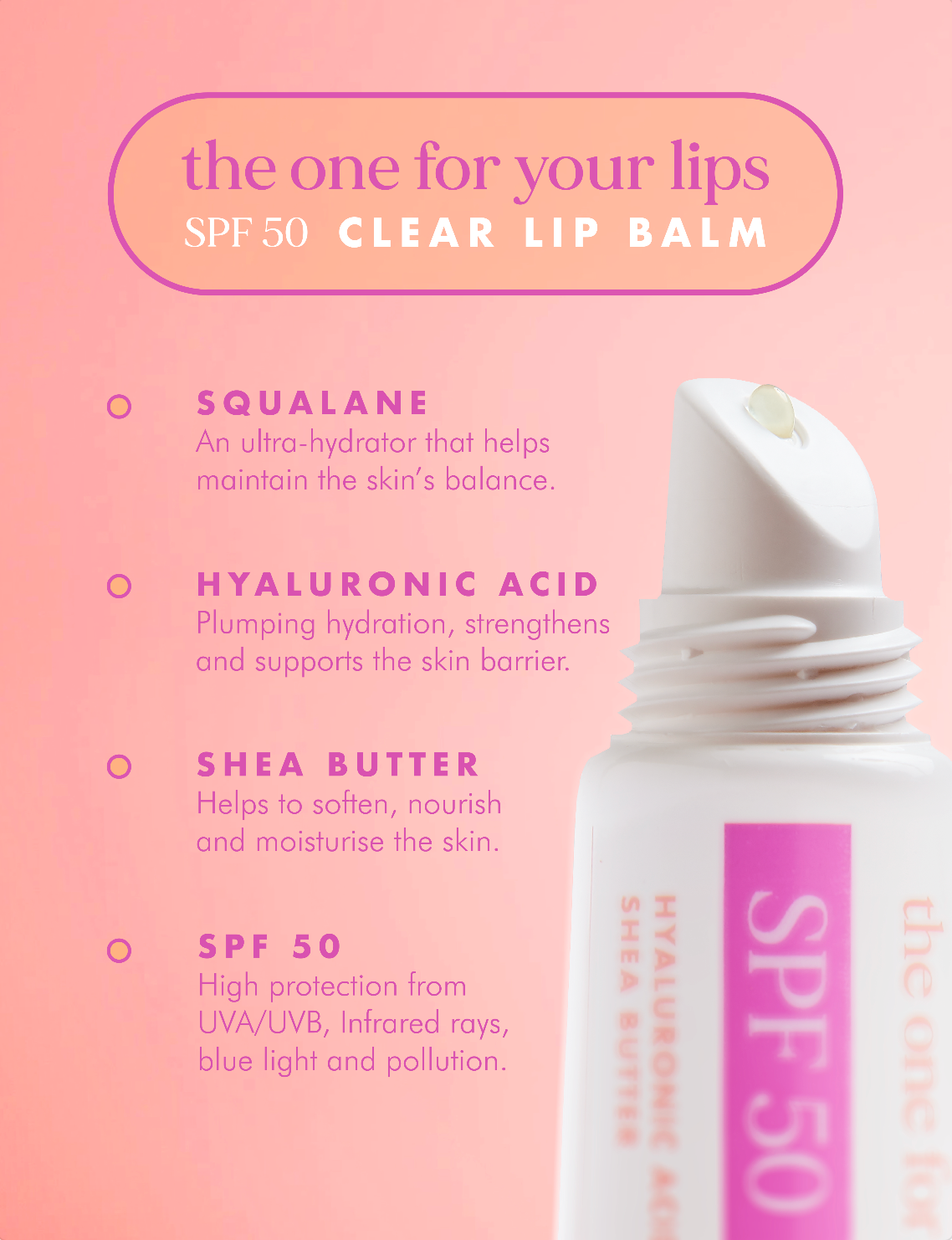 Hello Sunday Lips The One For Your Lips Lippenbalsam LSF 50